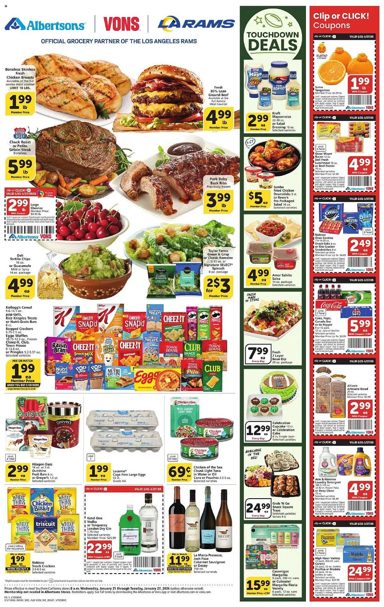 Vons weekly ad