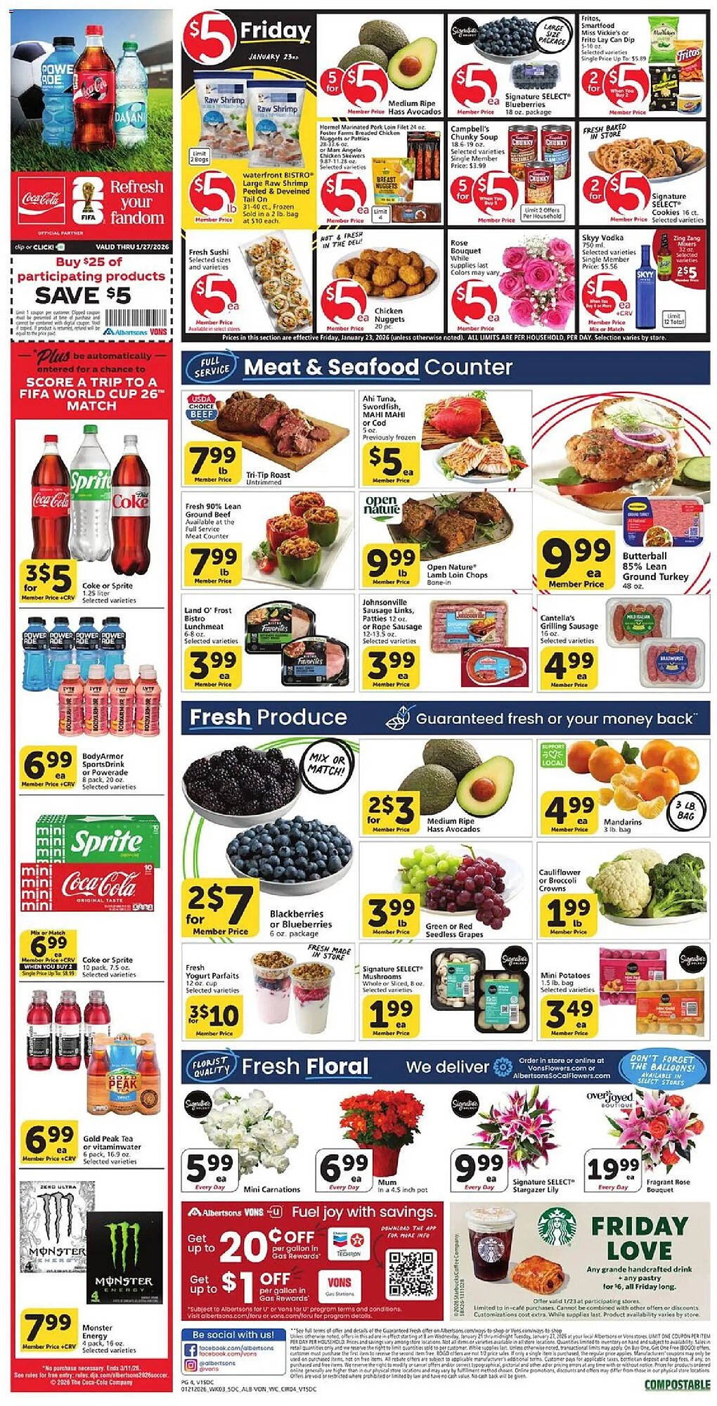 Vons weekly ad