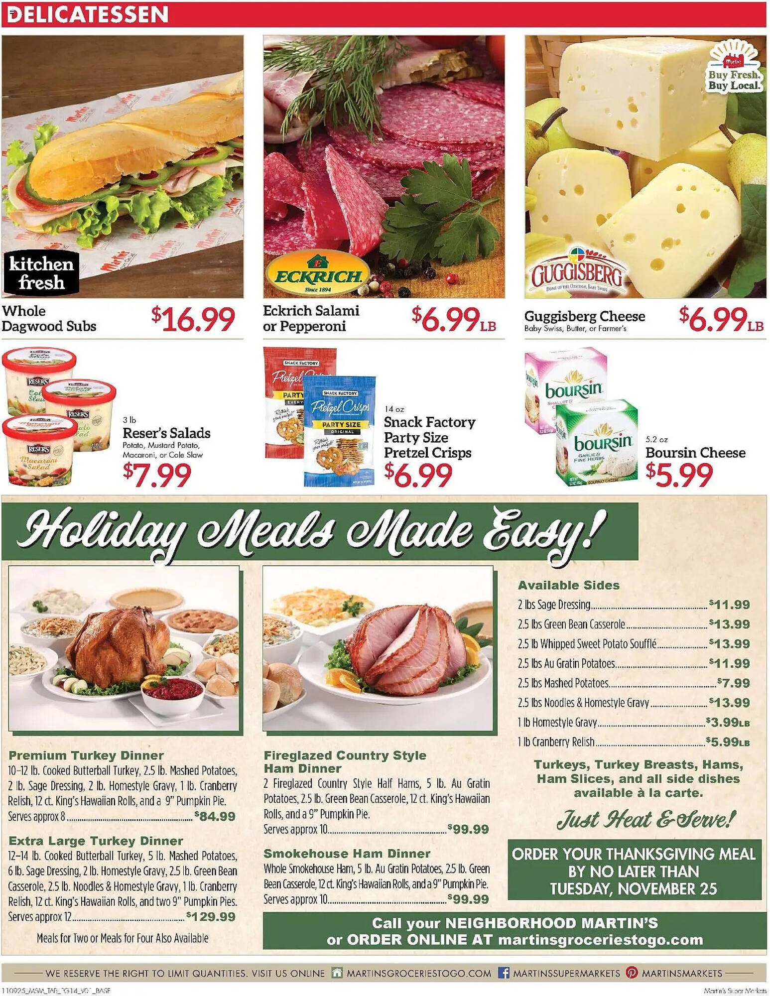 Martin&#039;s weekly ad