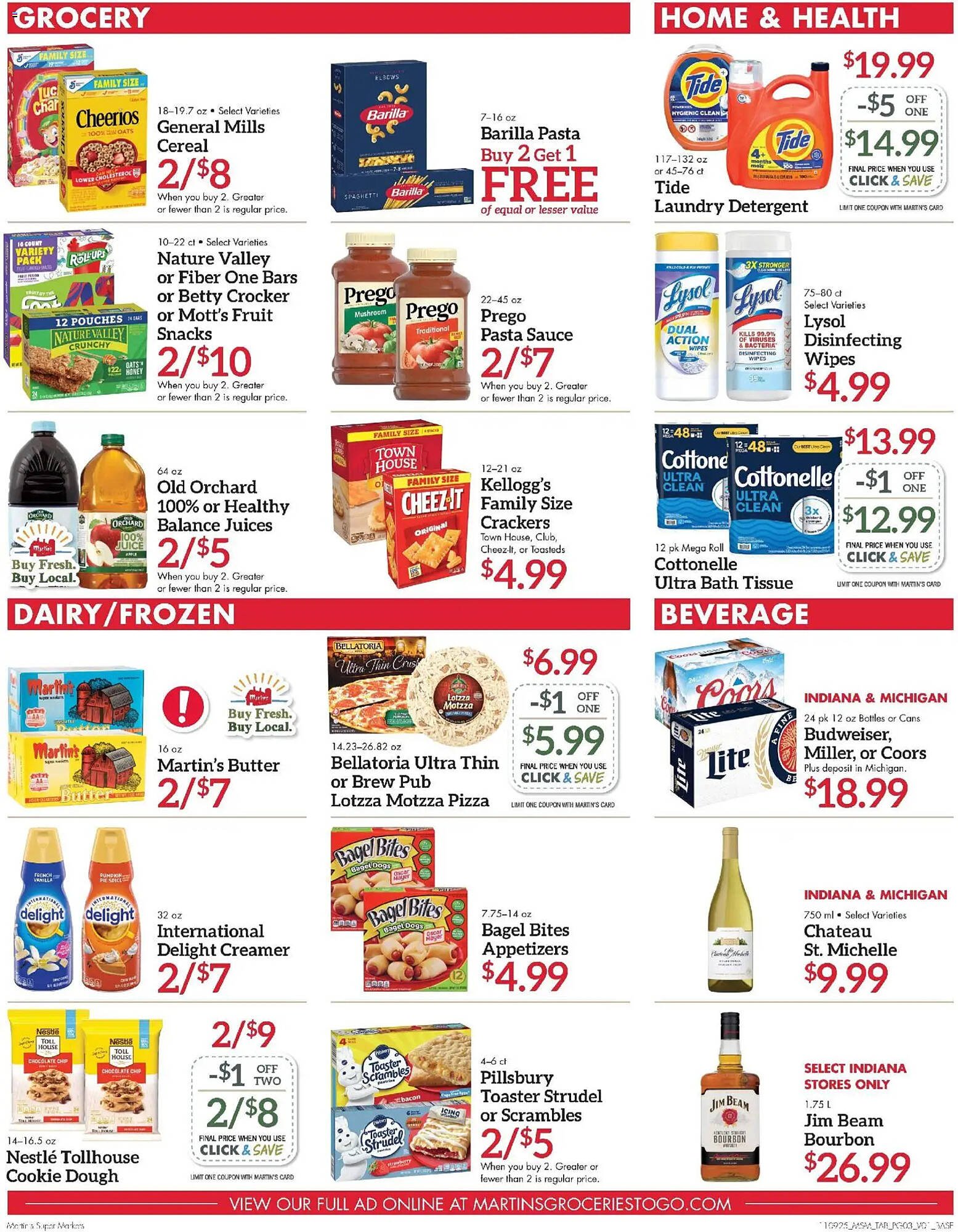 Martin&#039;s weekly ad