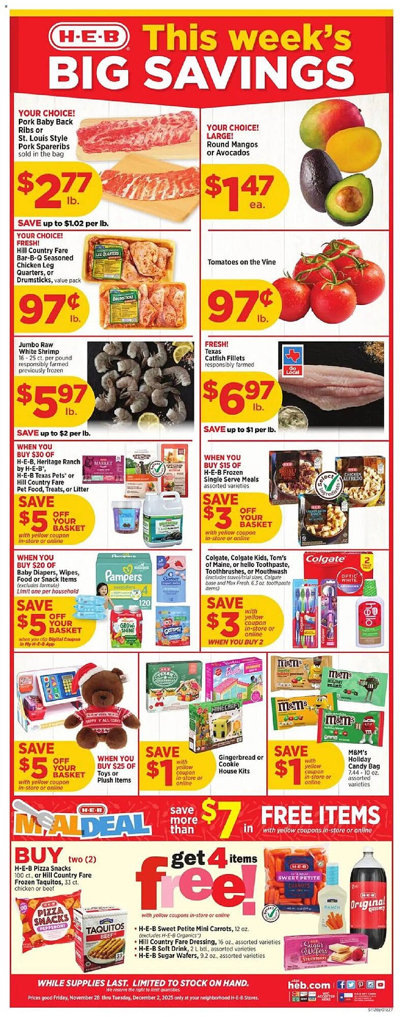 H-E-B weekly ad
