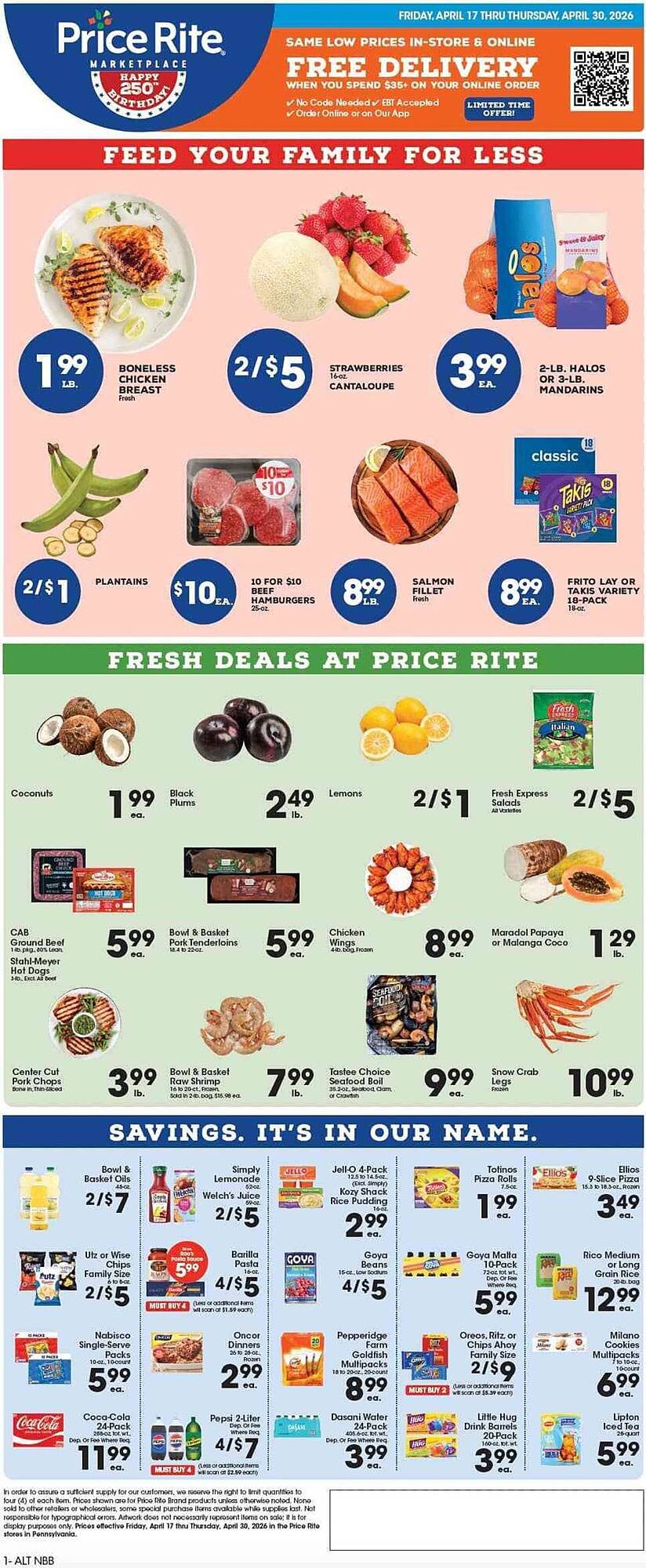 Price Rite circular