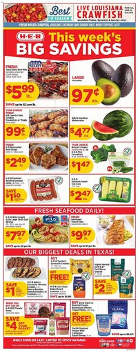 H-E-B weekly ad