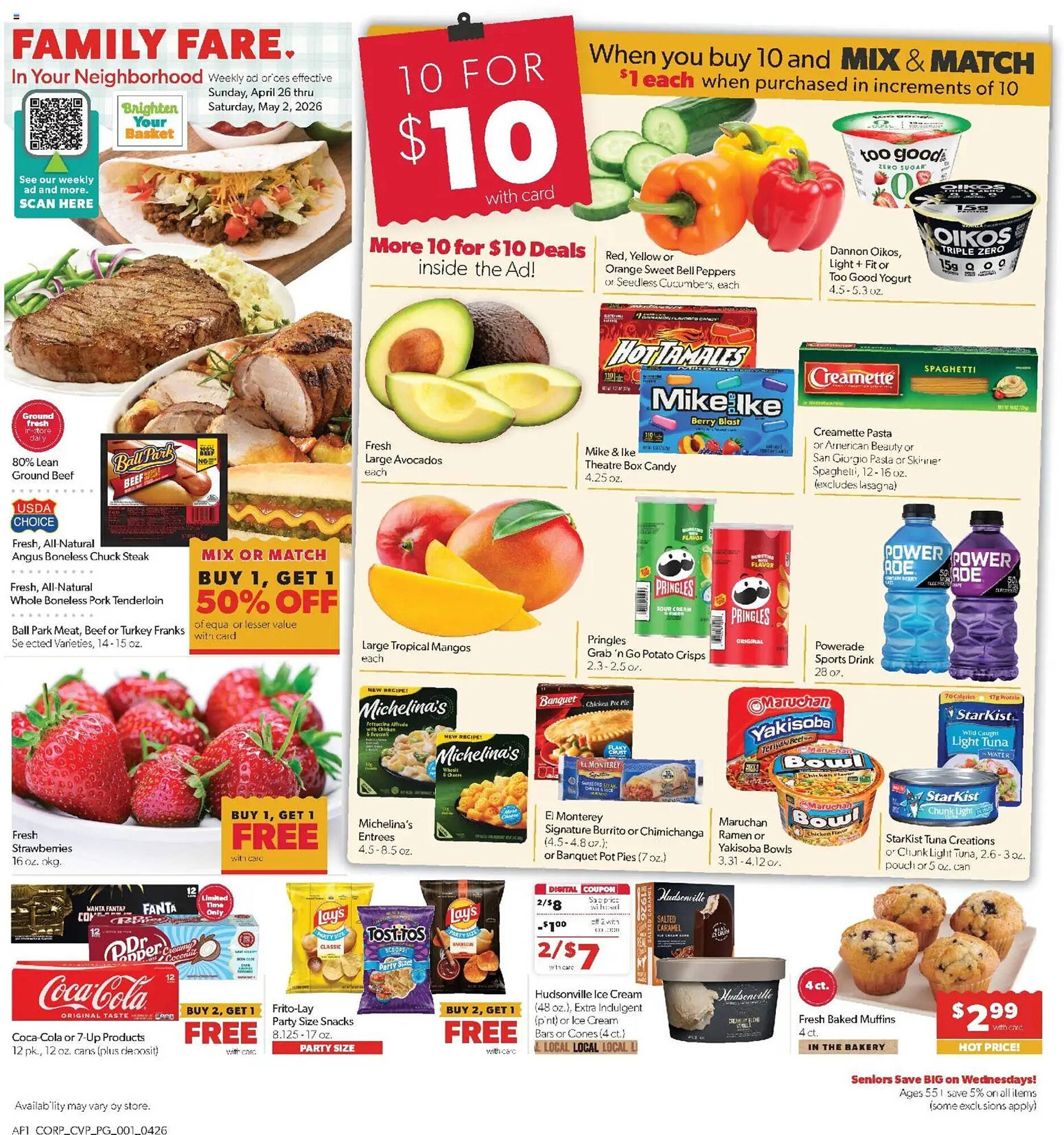 Family Fare weekly ad