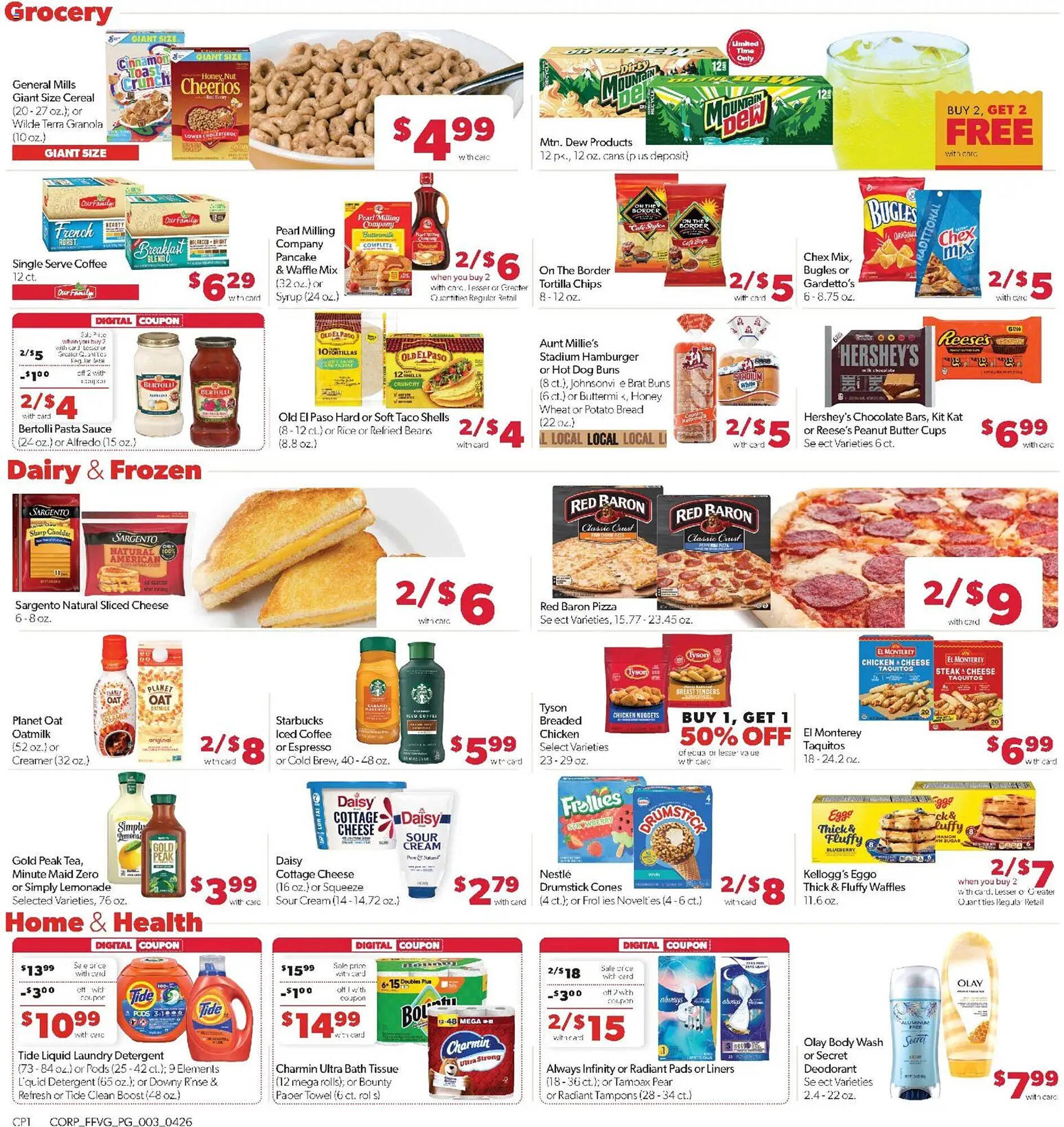 Family Fare weekly ad
