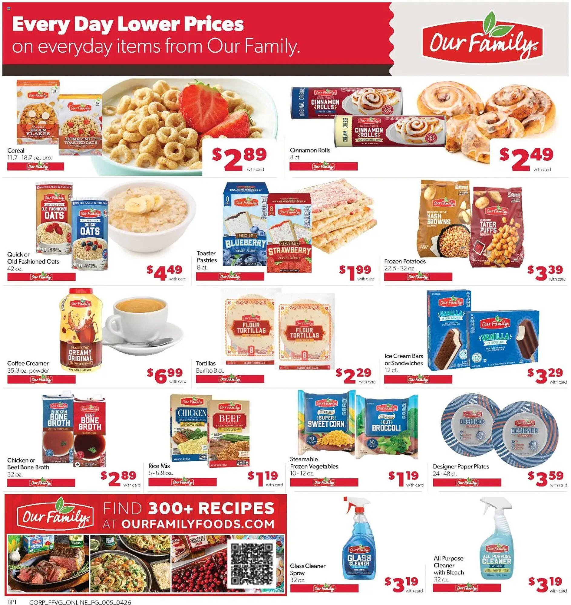 Family Fare weekly ad