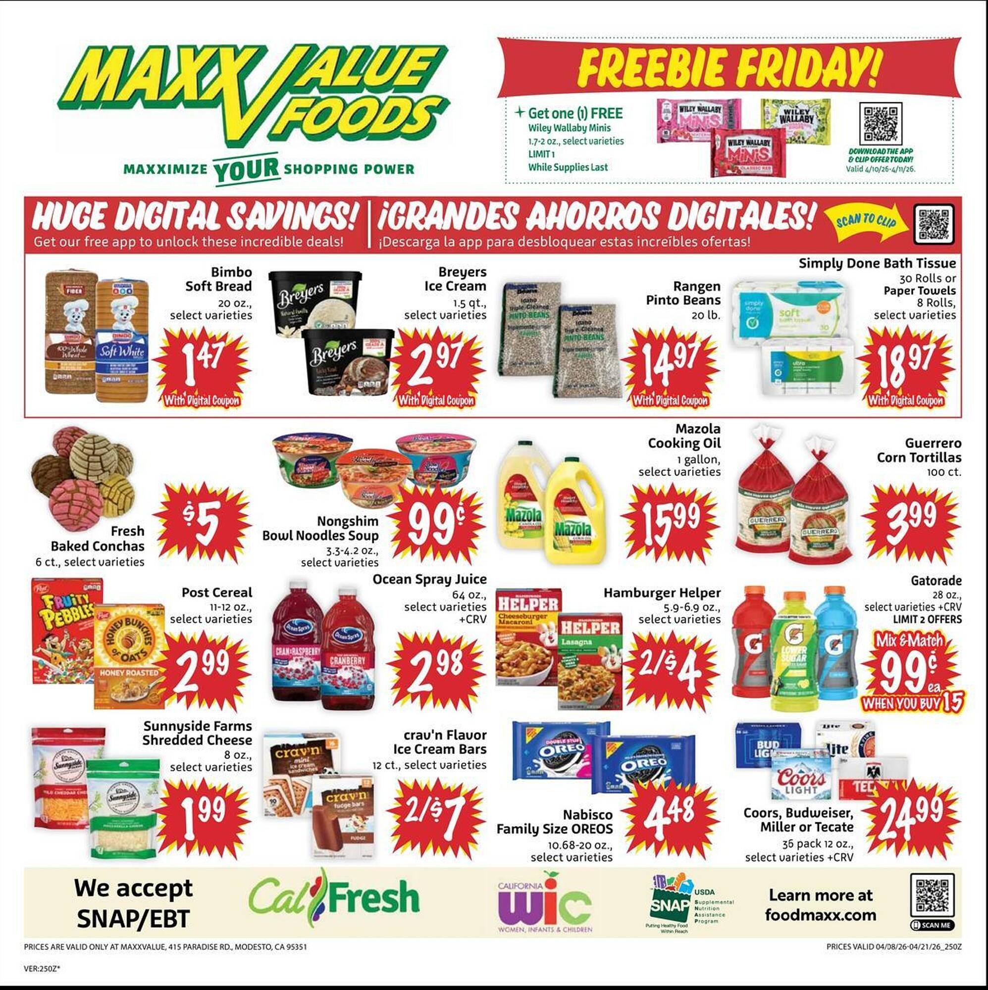 Foodmaxx weekly ad