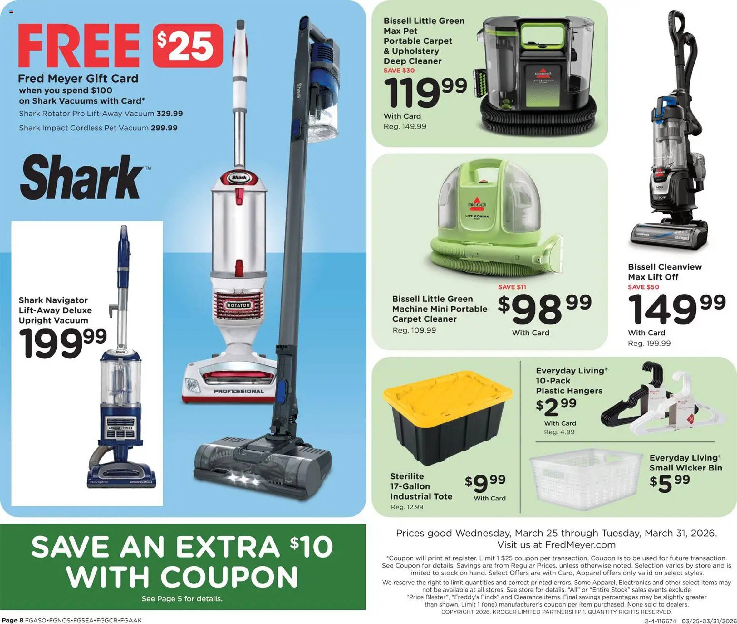 Fred Meyer weekly ad