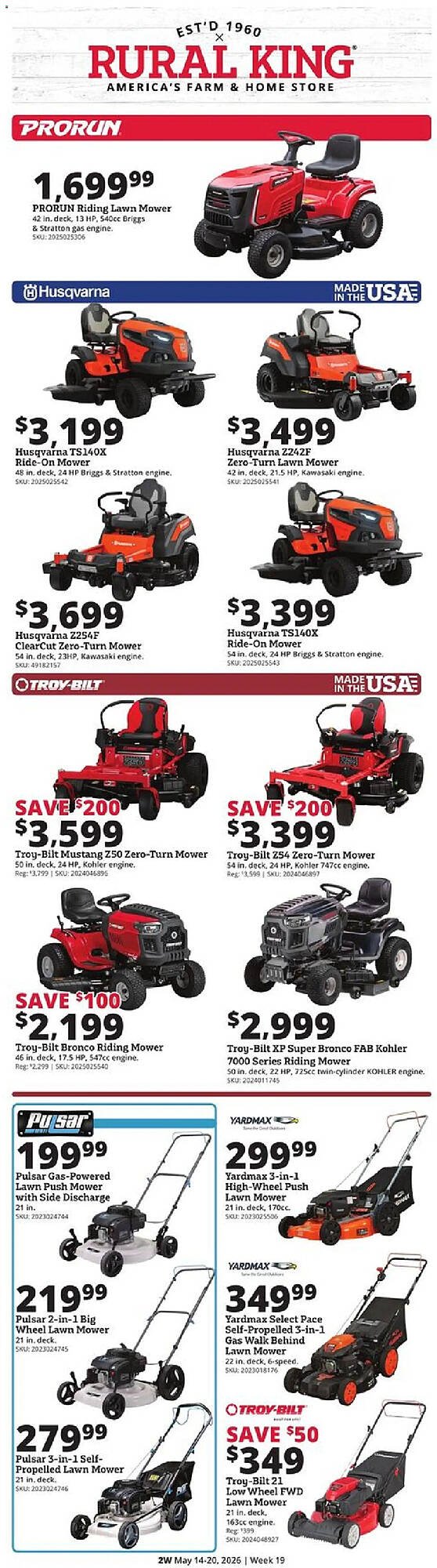 Rural King weekly ad (2026-05-14 - 2026-05-20) | 2