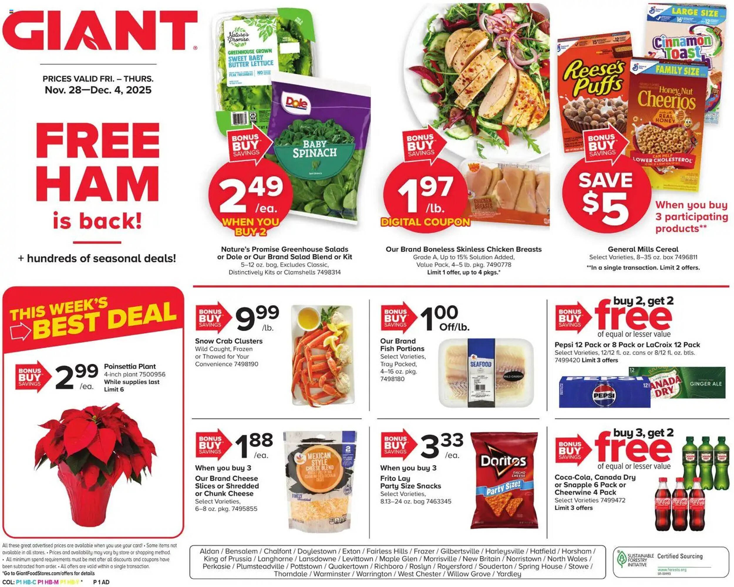 GIANT weekly ad