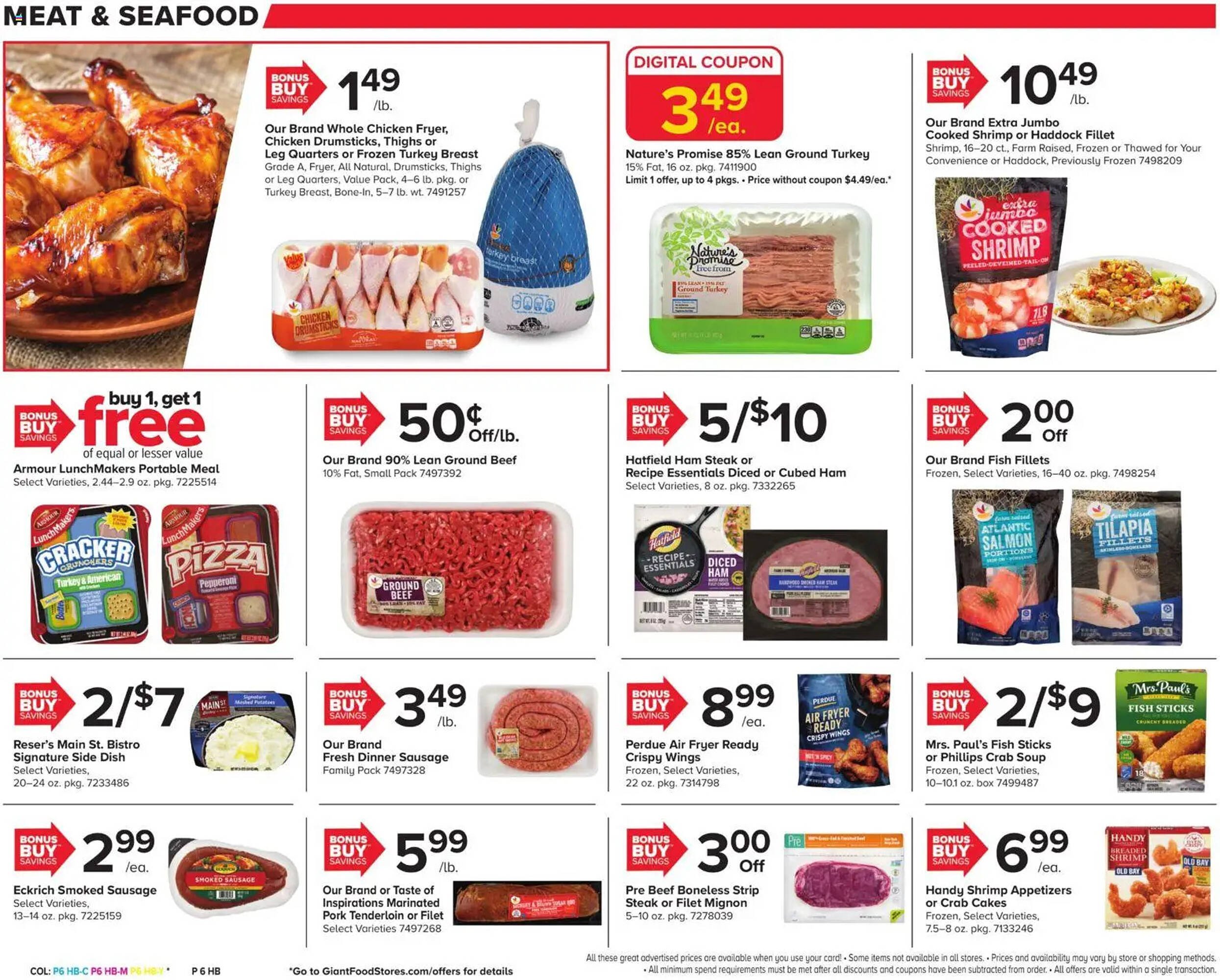 GIANT weekly ad
