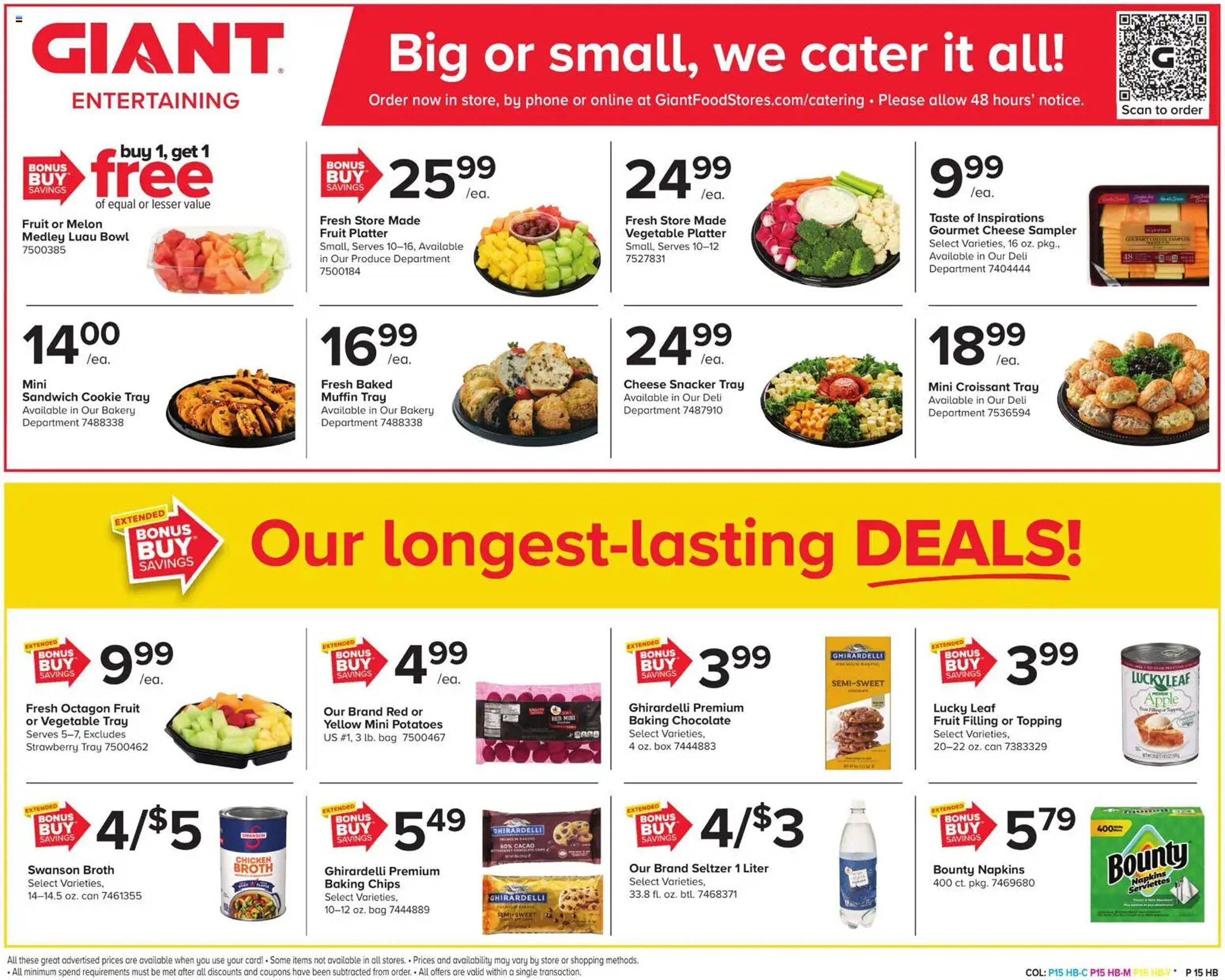 GIANT weekly ad