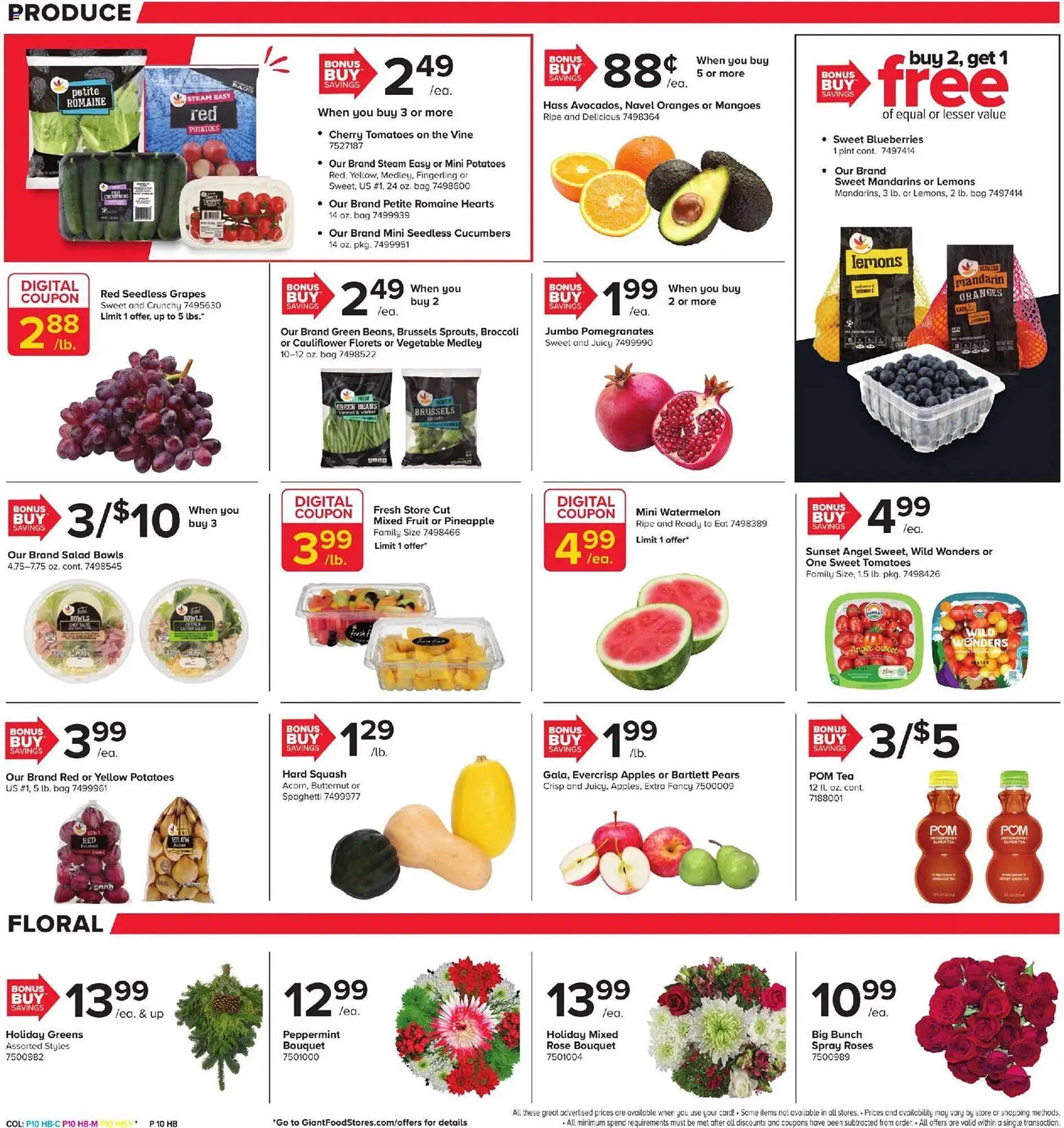 GIANT weekly ad