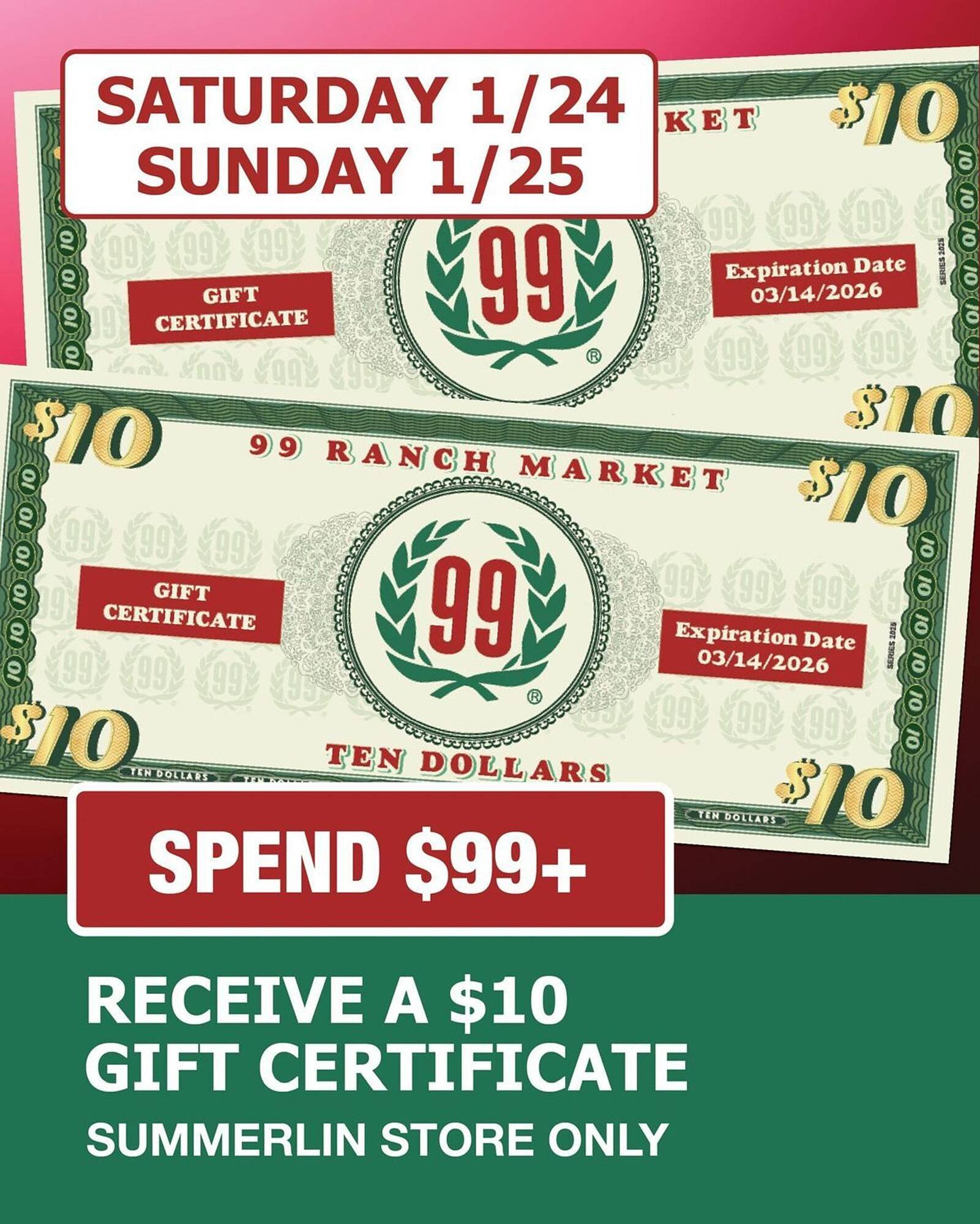 99 Ranch weekly ad