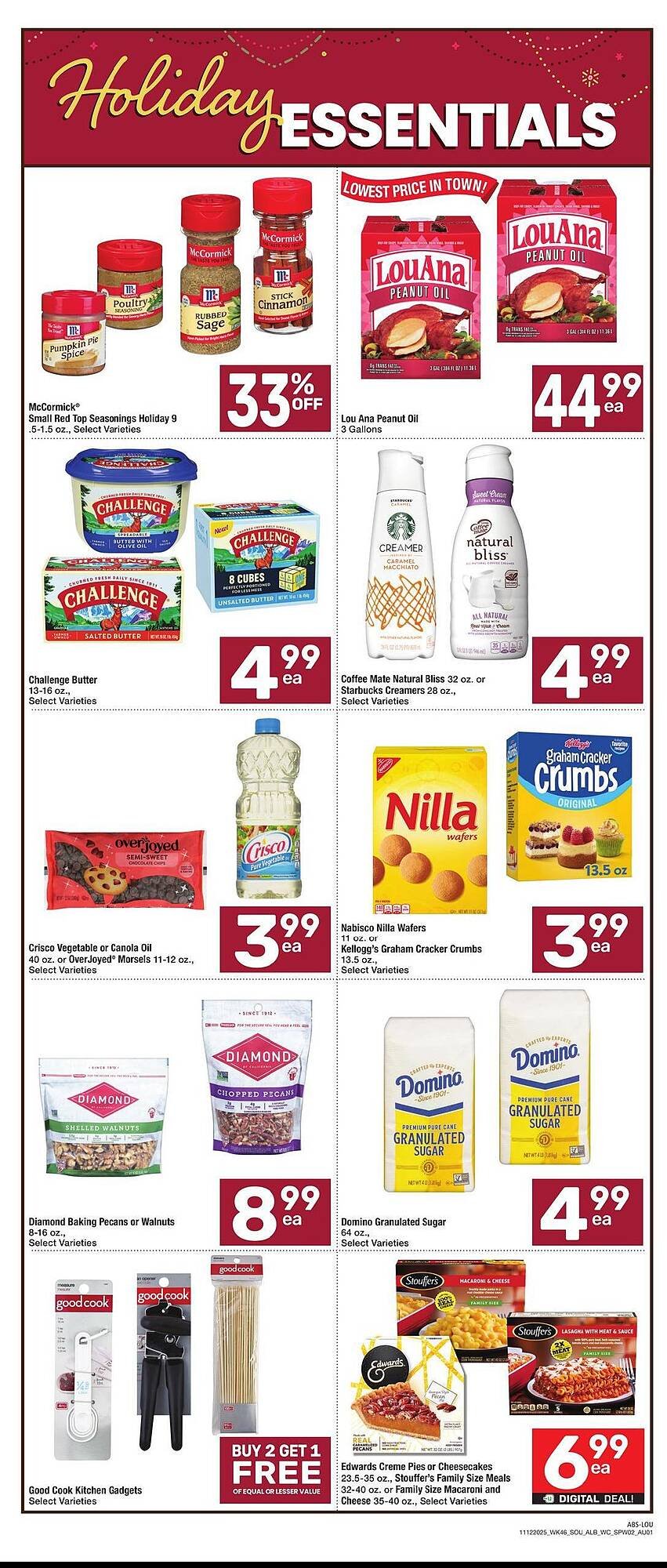 Albertsons weekly ad (2025-11-12 - 2025-11-18) | 2