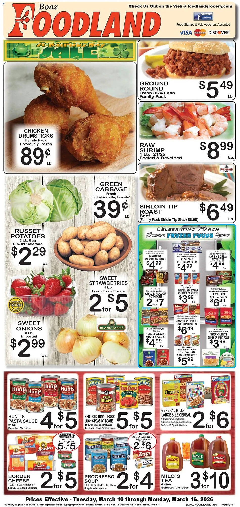 Foodland weekly ad