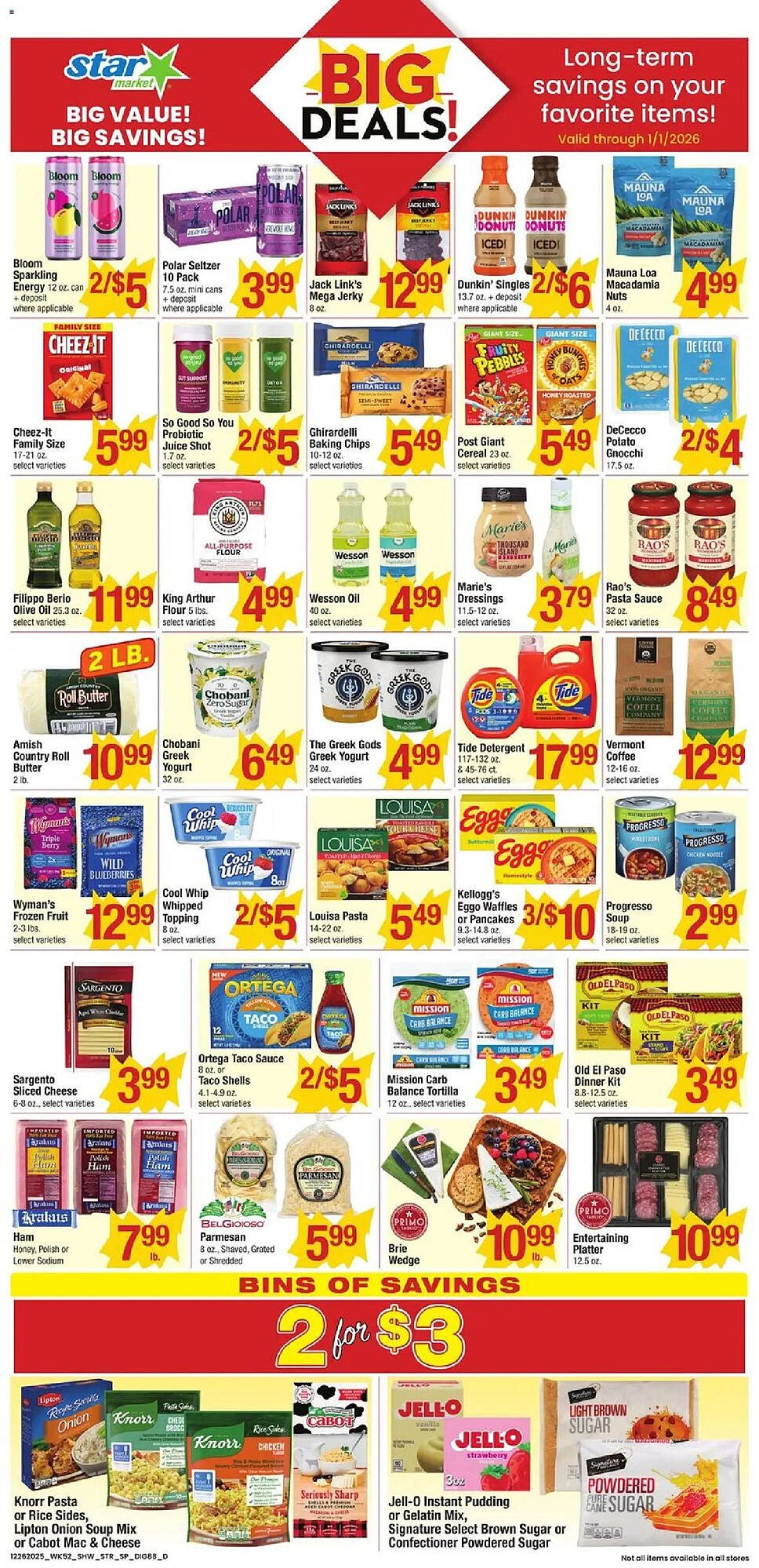 Star Market weekly ad