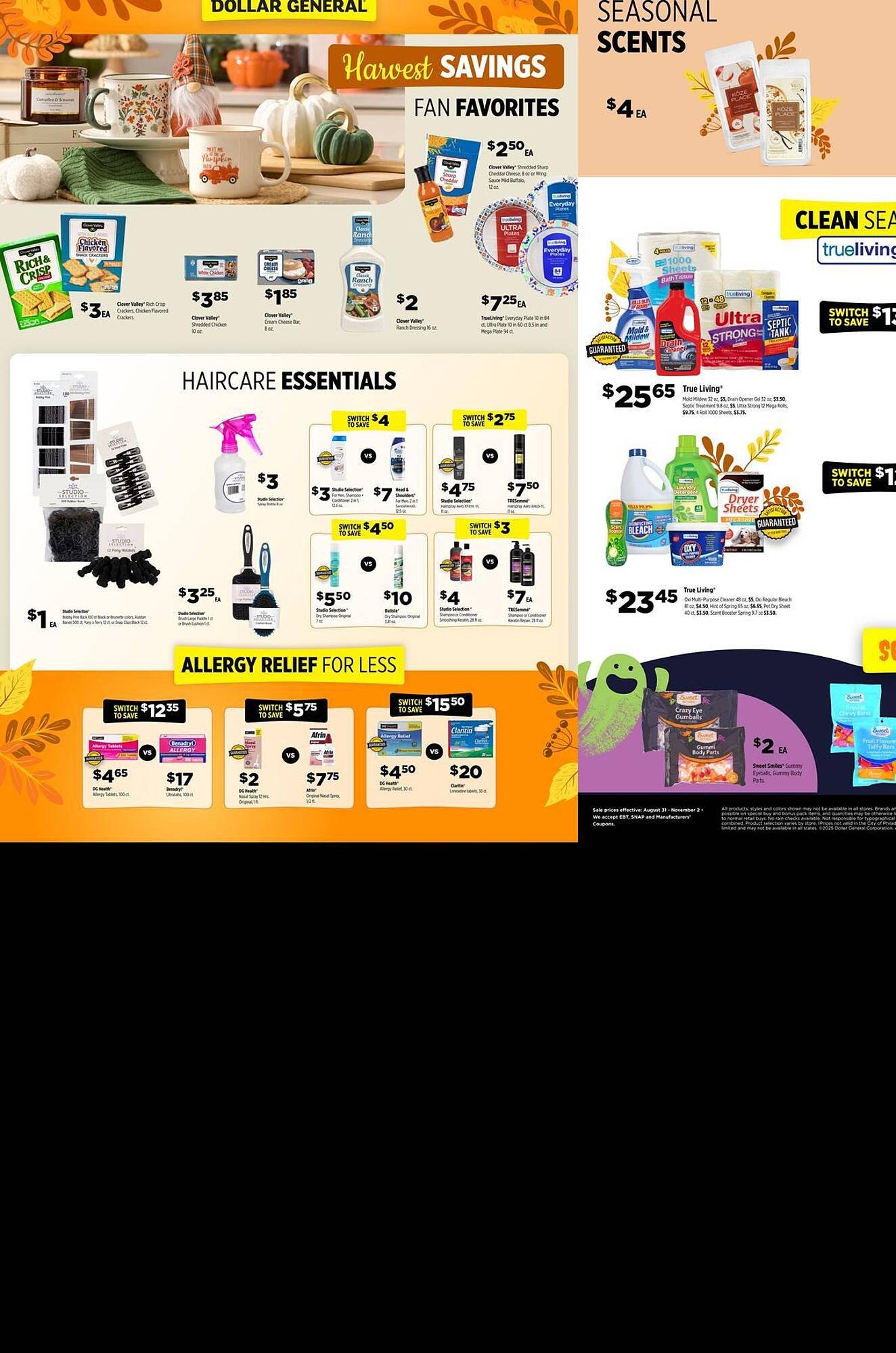 Dollar General Weekly Ad (2025-08-31 - 2025-11-02) | 1