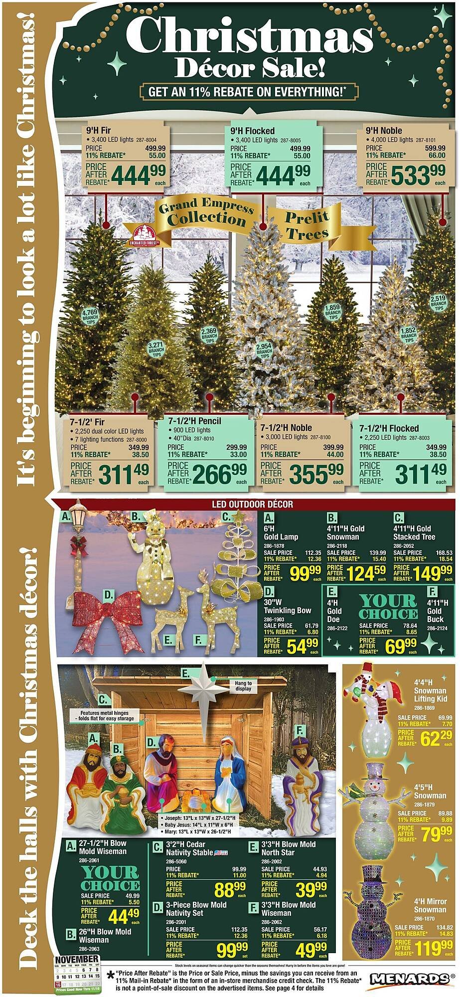 Menards weekly ad (2025-11-06 - 2025-11-16) | 1