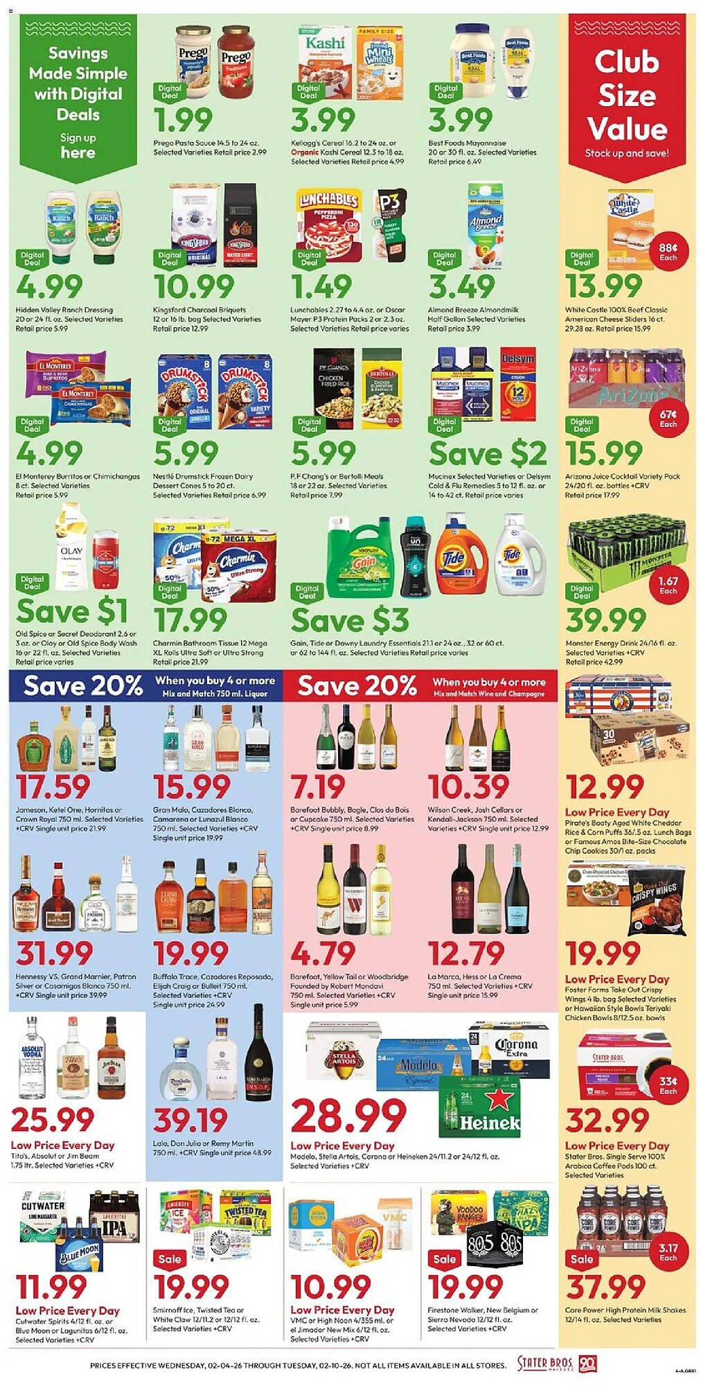 Stater Bros weekly ad