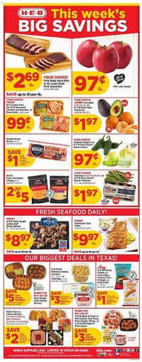 H-E-B weekly ad