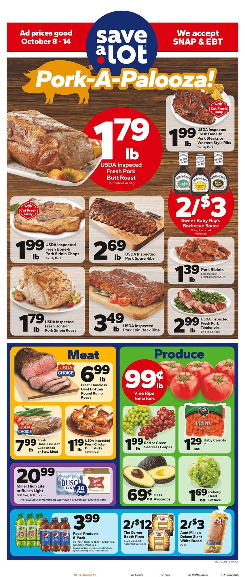Save a Lot weekly ad (2025-10-08 - 2025-10-14) | 1