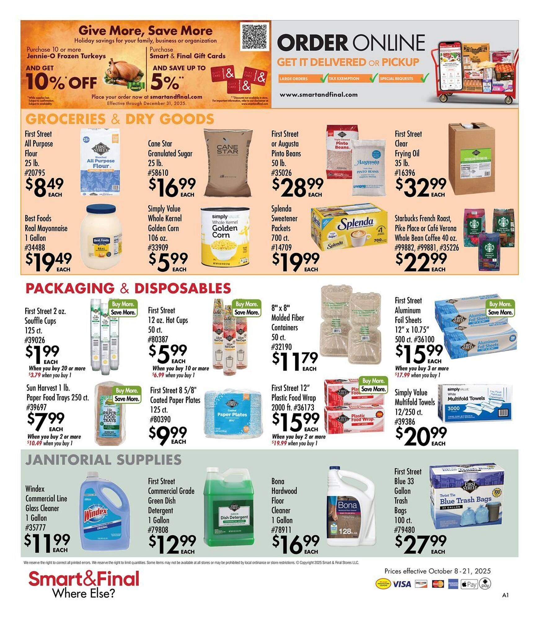 Smart &amp; Final weekly ad (2025-10-08 - 2025-10-21) | 2