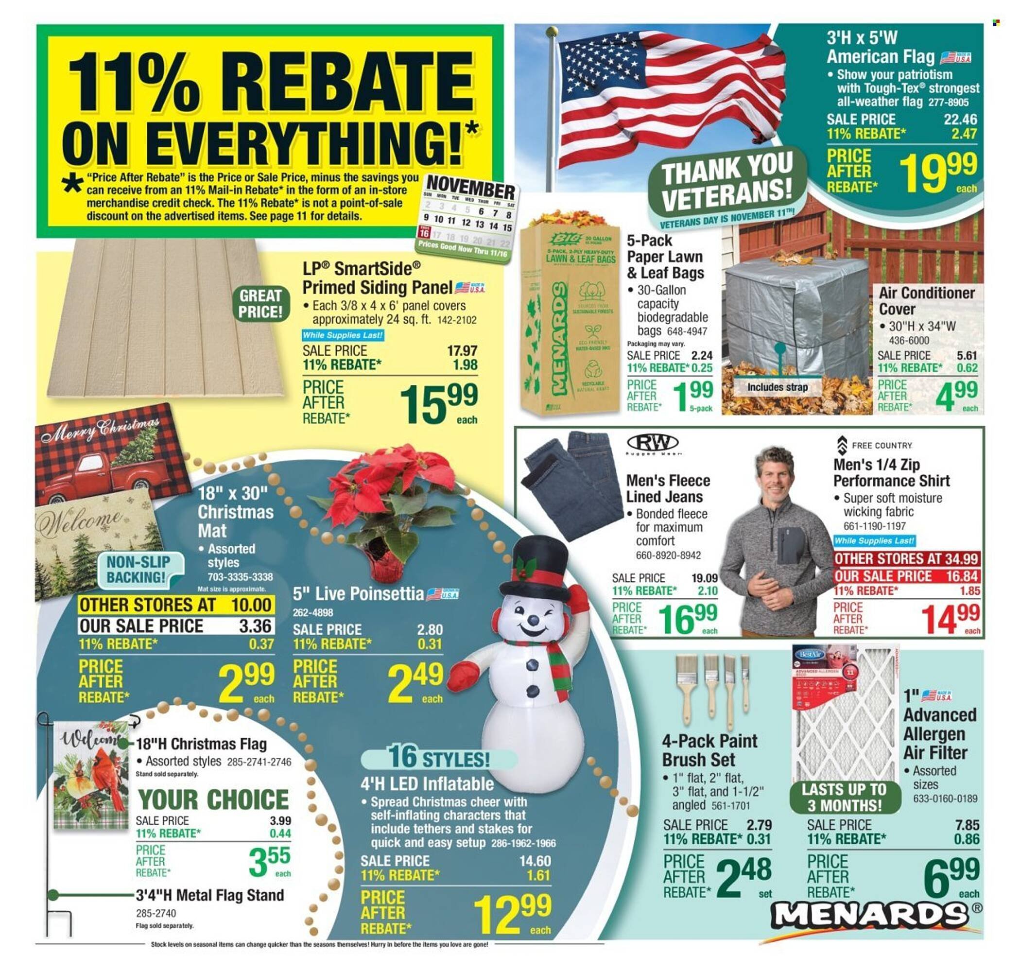 Menards weekly ad (2025-11-06 - 2025-11-16) | 1