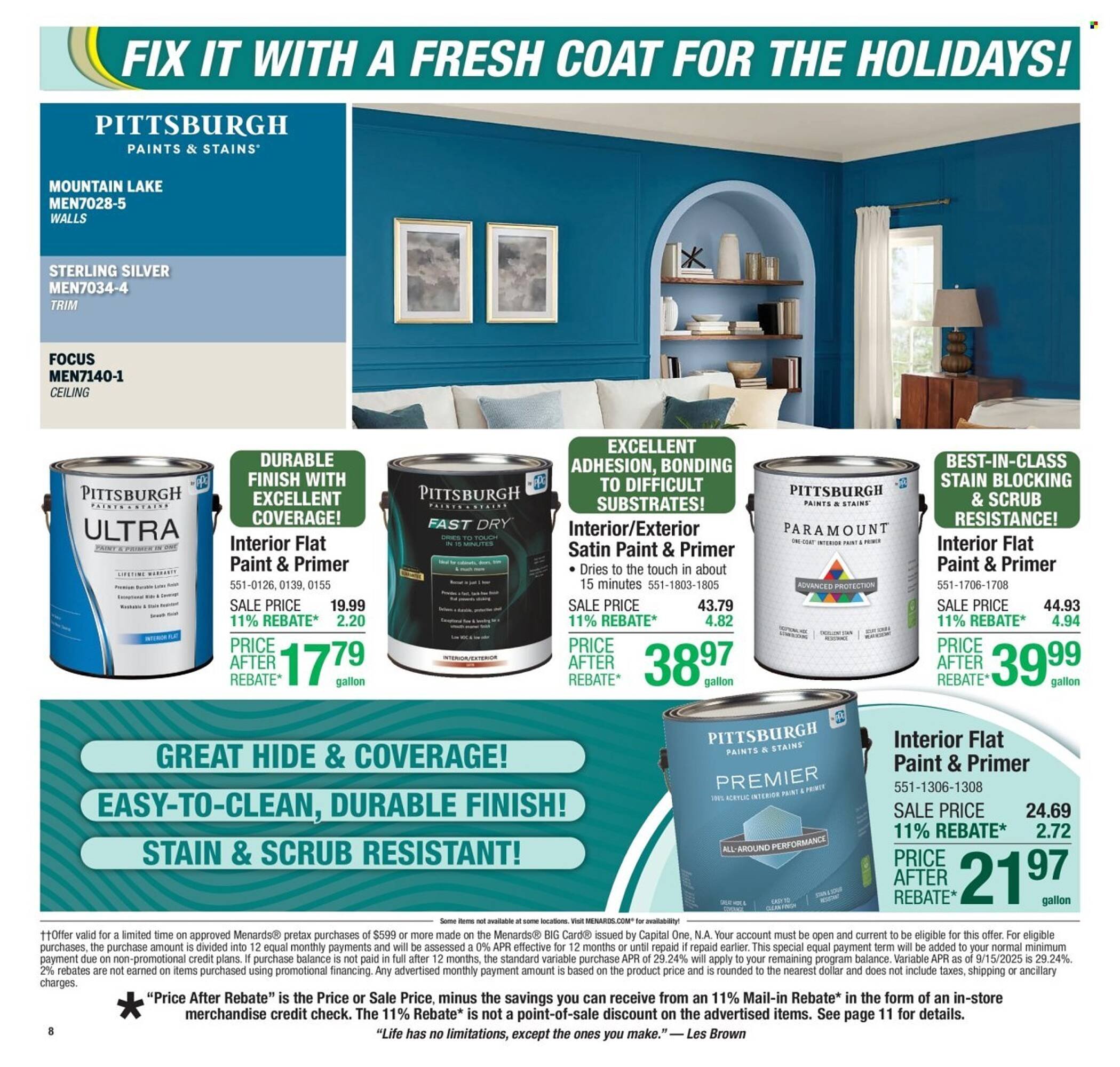 Menards weekly ad (2025-11-06 - 2025-11-16) | 13