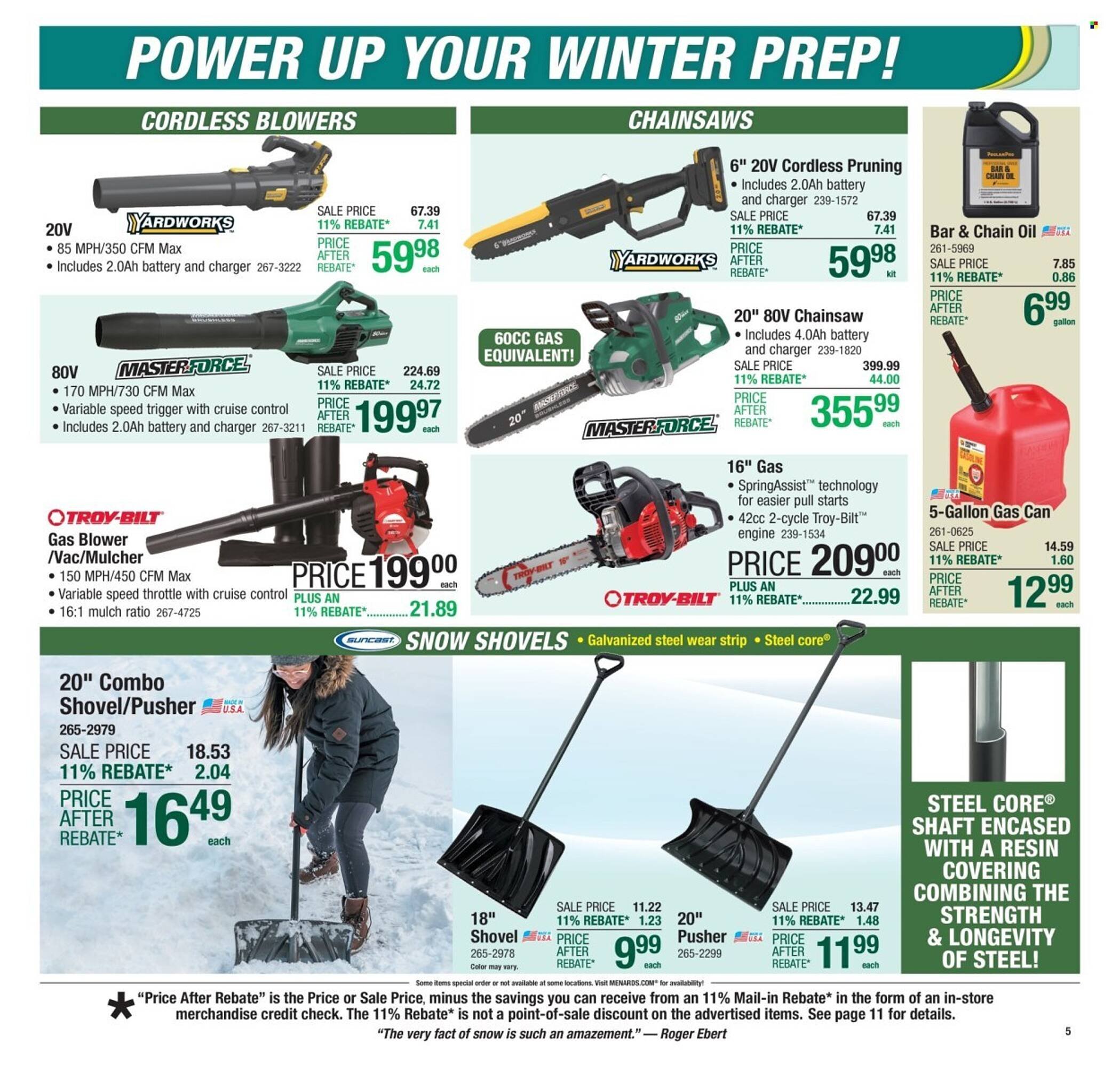 Menards weekly ad (2025-11-06 - 2025-11-16) | 8