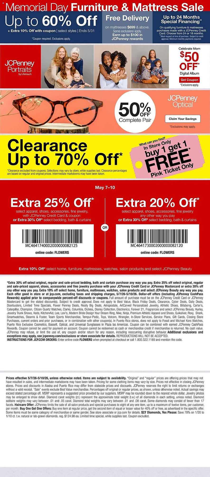 JC Penney weekly ad