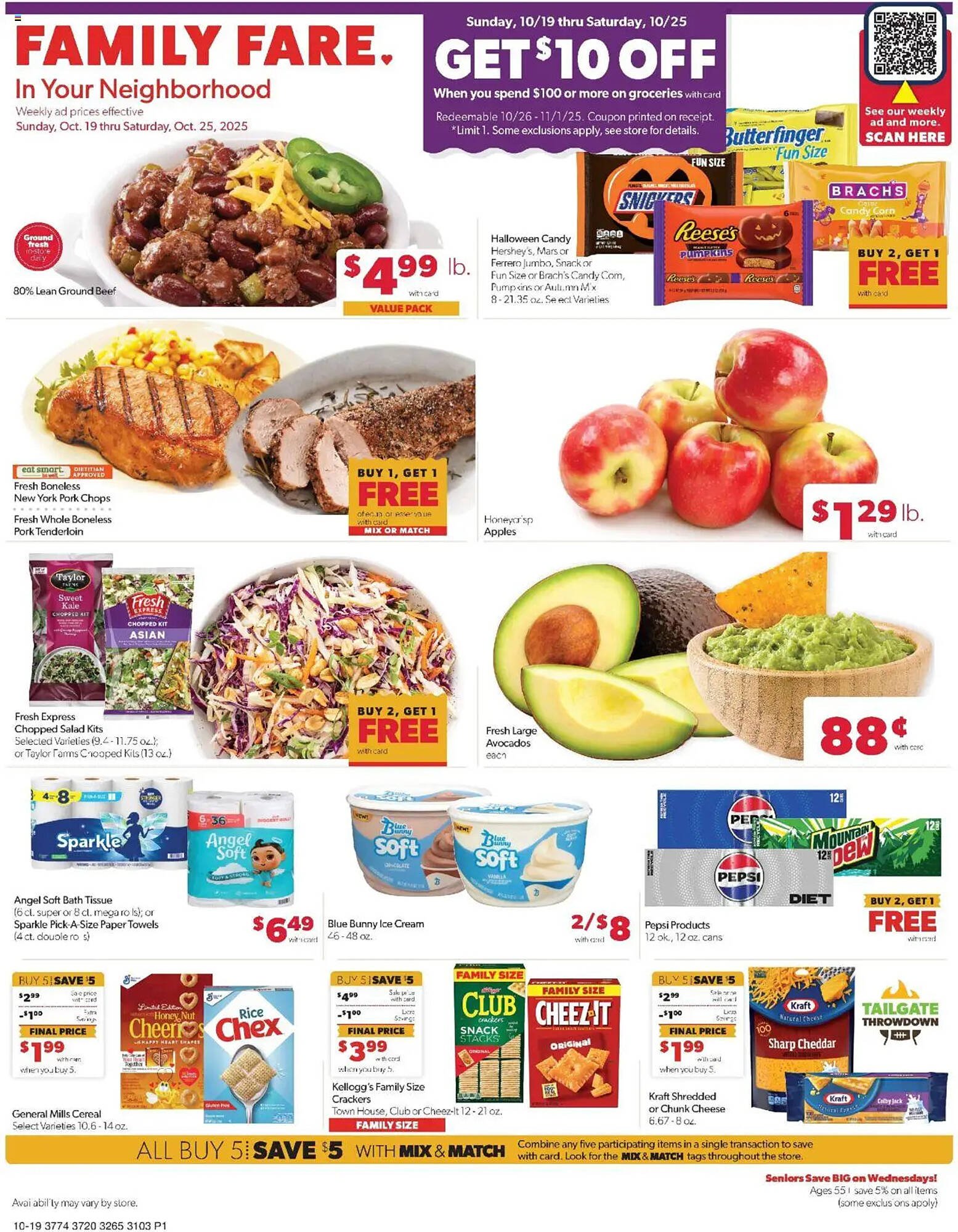 Family Fare weekly ad (2025-10-19 - 2025-10-25) | 1