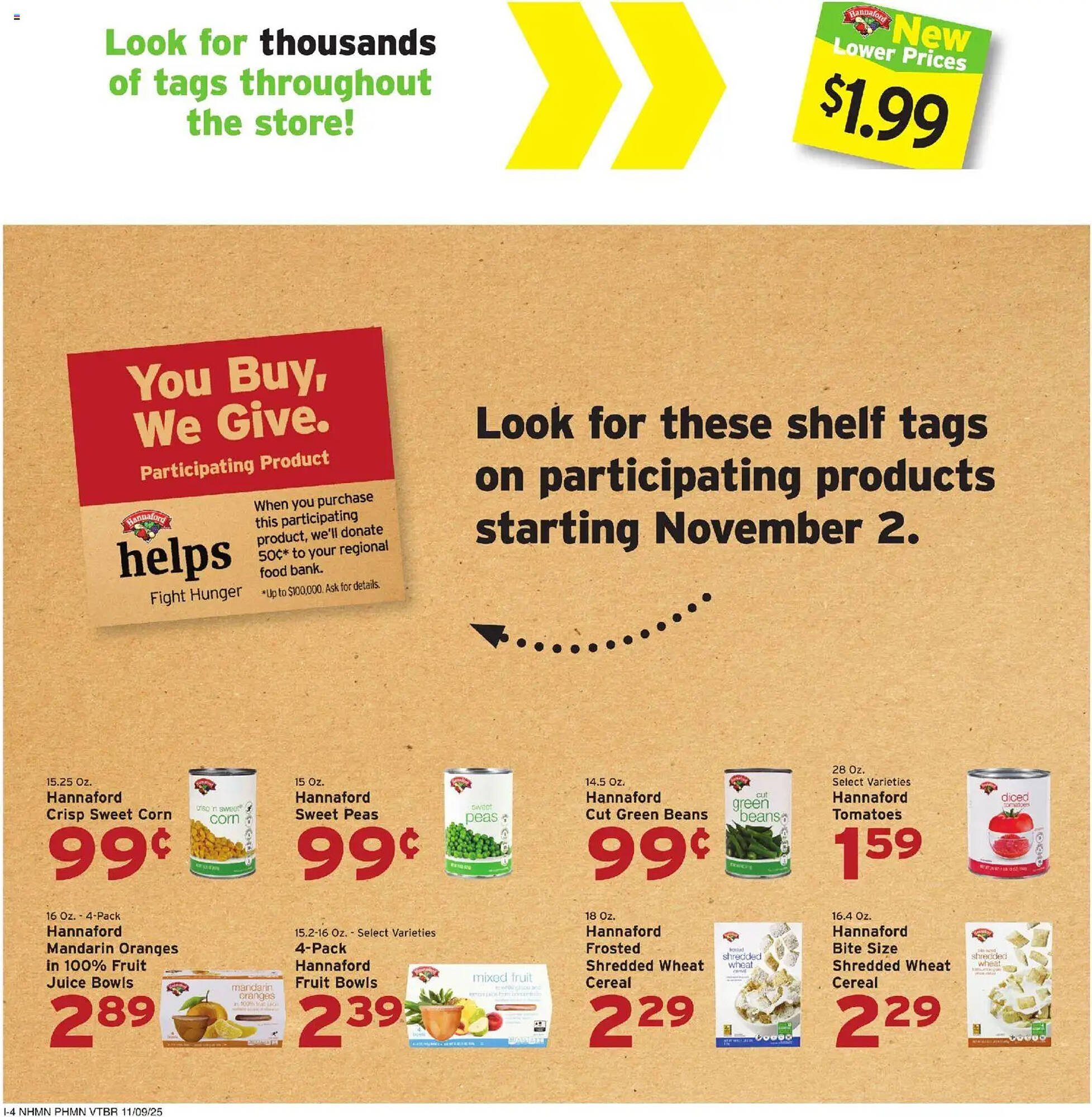 Hannaford flyer (2025-11-09 - 2025-11-15) | 12