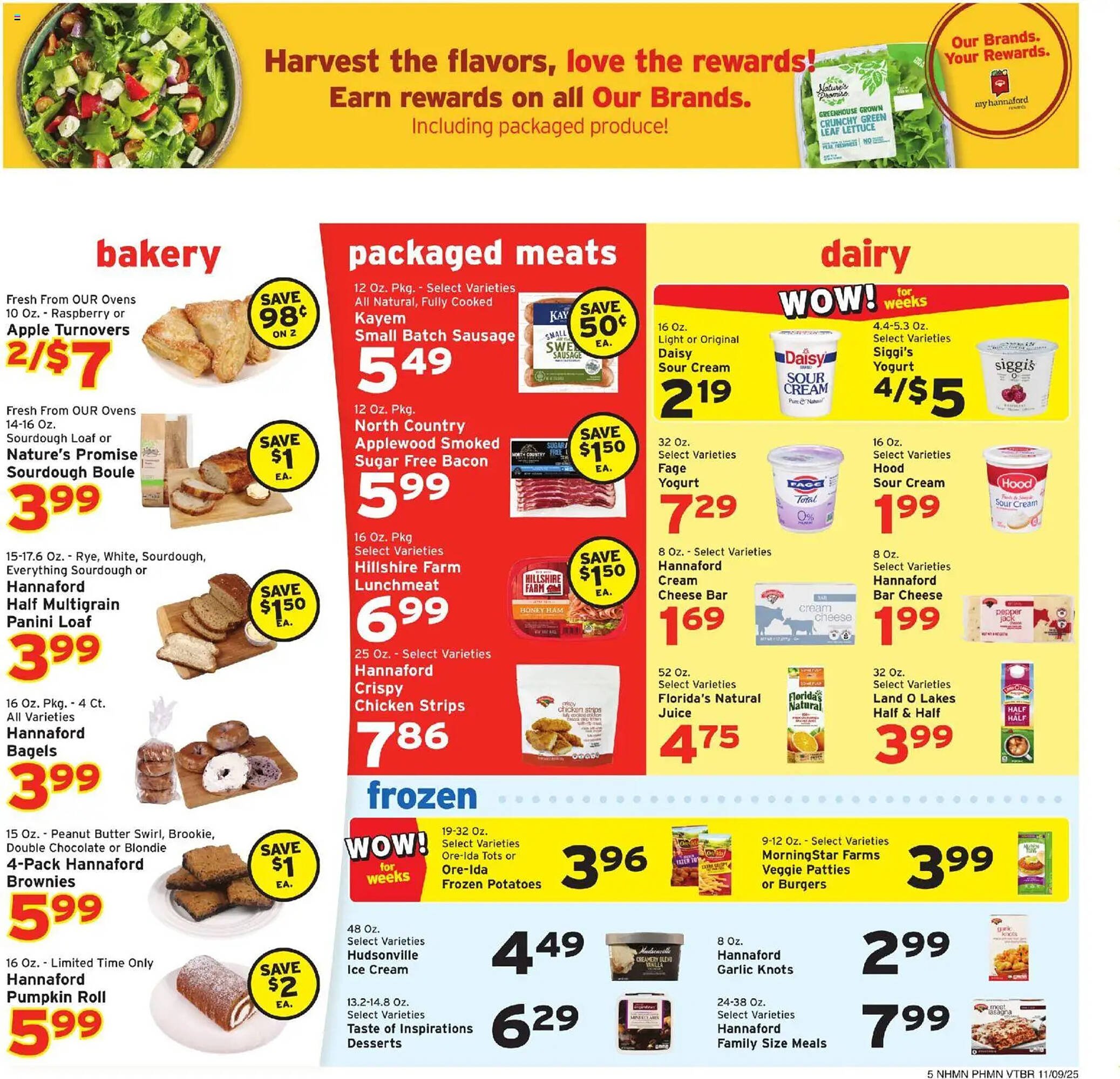 Hannaford flyer (2025-11-09 - 2025-11-15) | 5