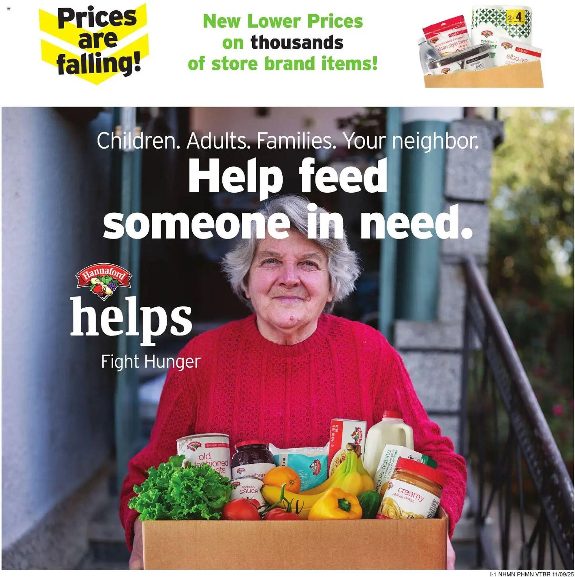 Hannaford flyer (2025-11-09 - 2025-11-15) | 9