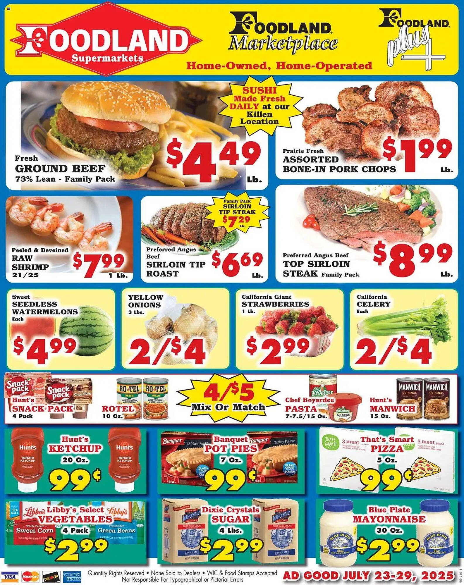 Foodland Weekly Ad (2025-07-23 - 2025-07-30) | 1