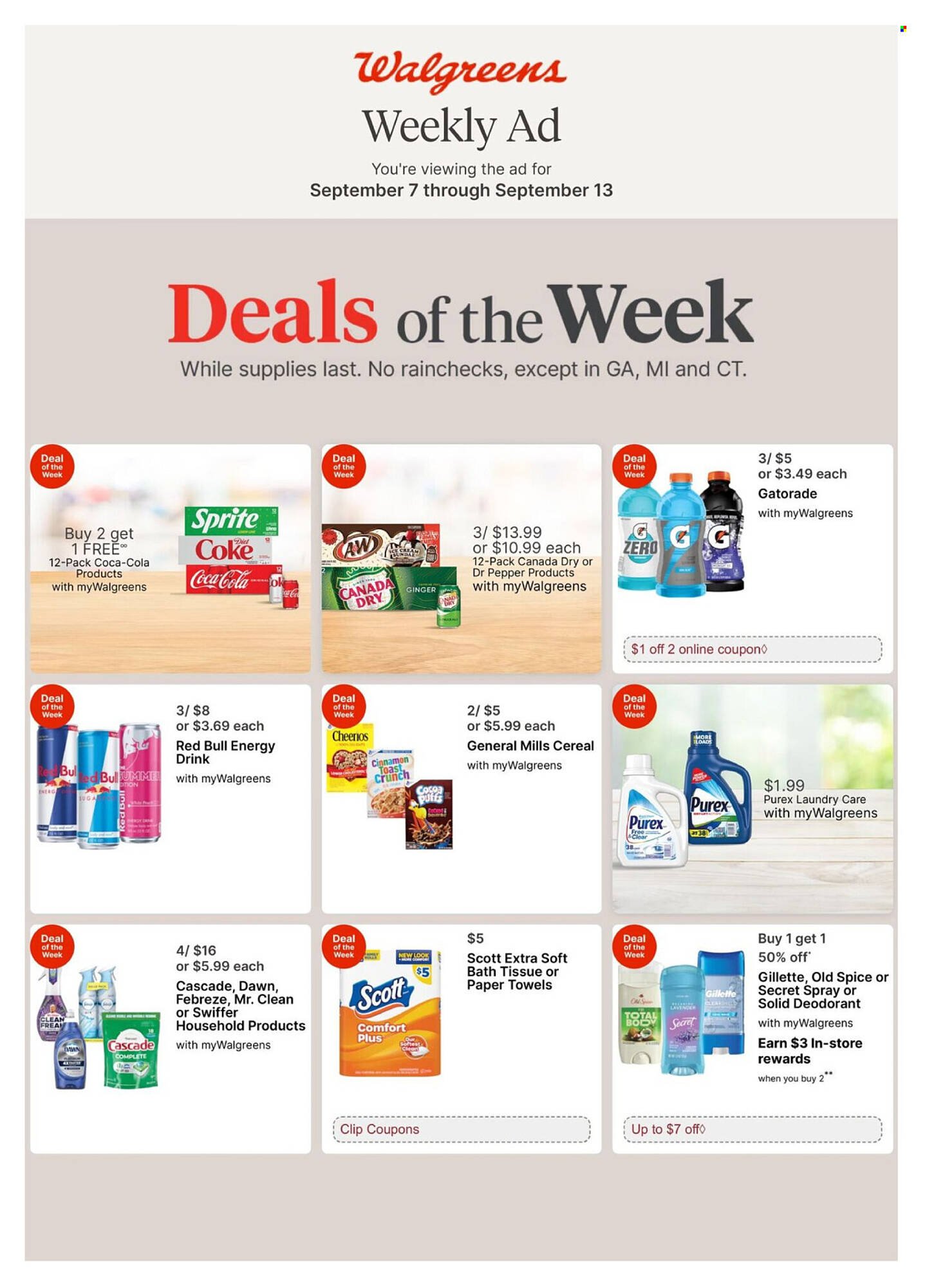 Walgreens weekly ad (2025-09-07 - 2025-09-13) | 1