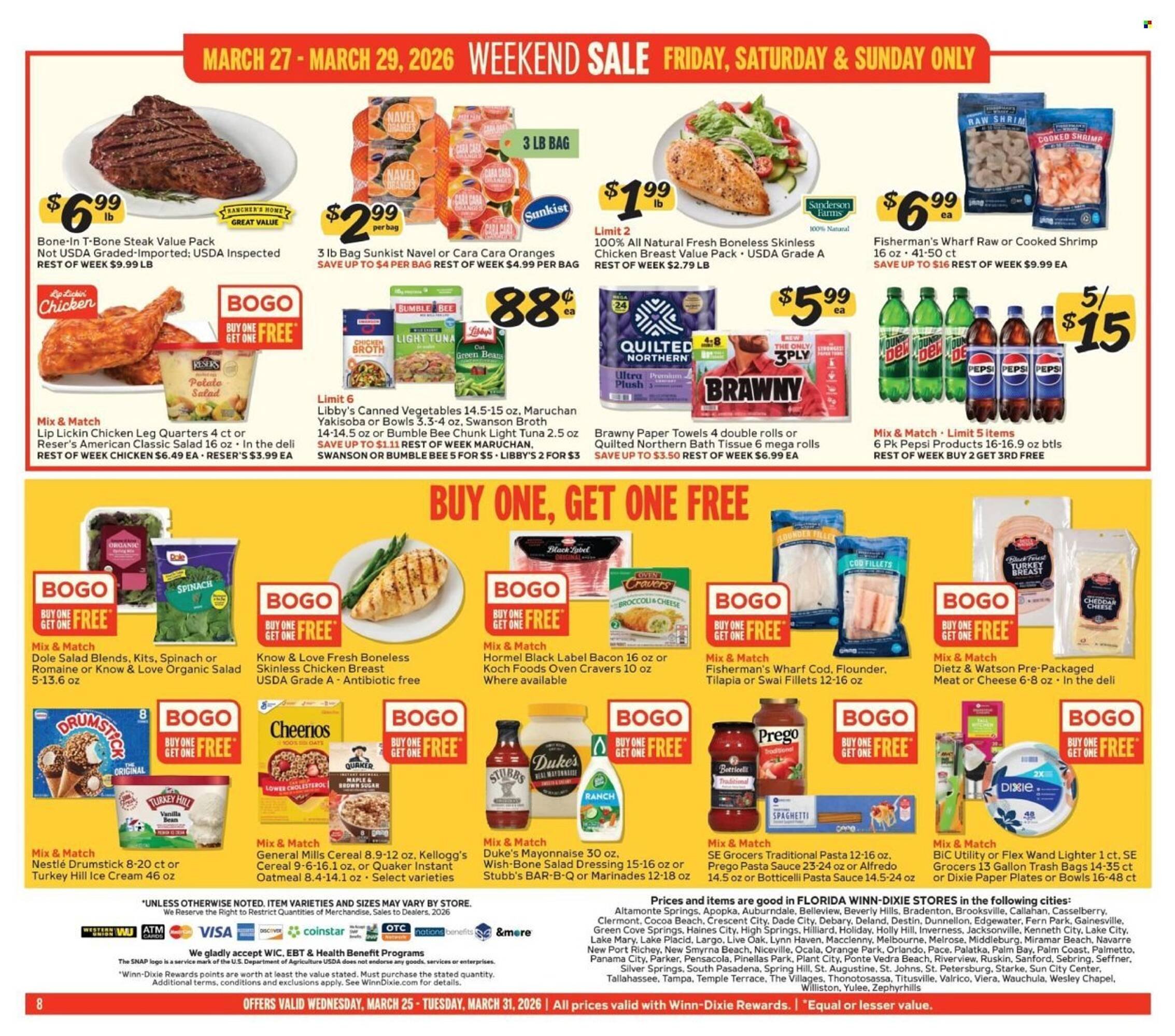 Winn Dixie weekly ad
