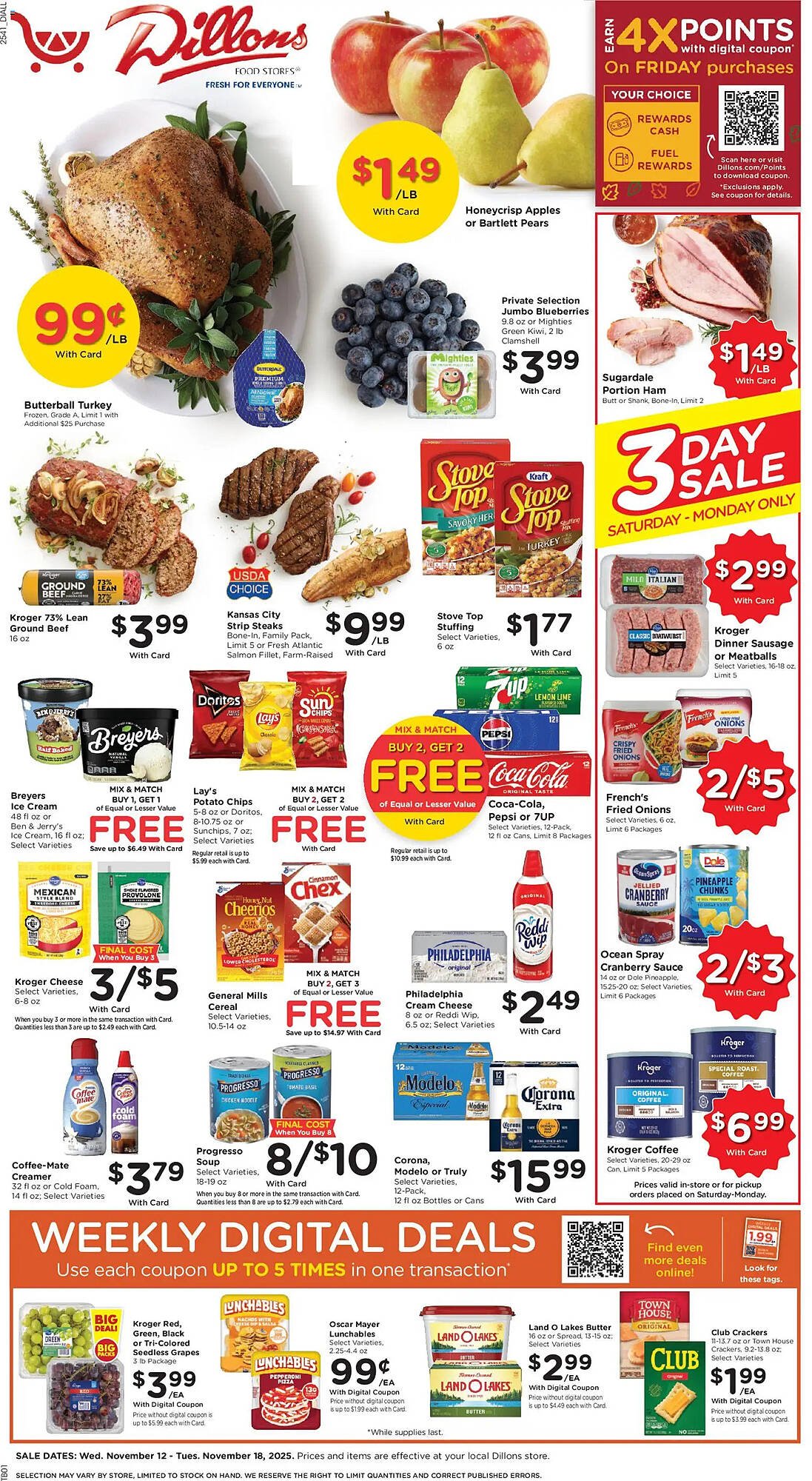 Dillons weekly ad (2025-11-12 - 2025-11-18) | 1