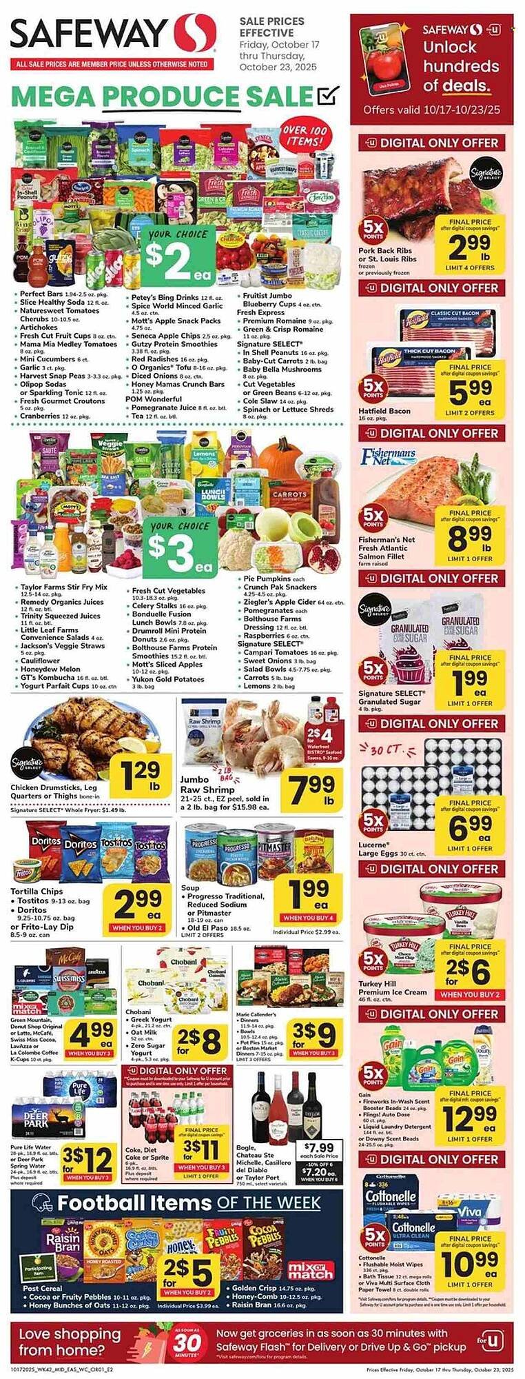 Safeway weekly ad (2025-10-17 - 2025-10-23) | 1