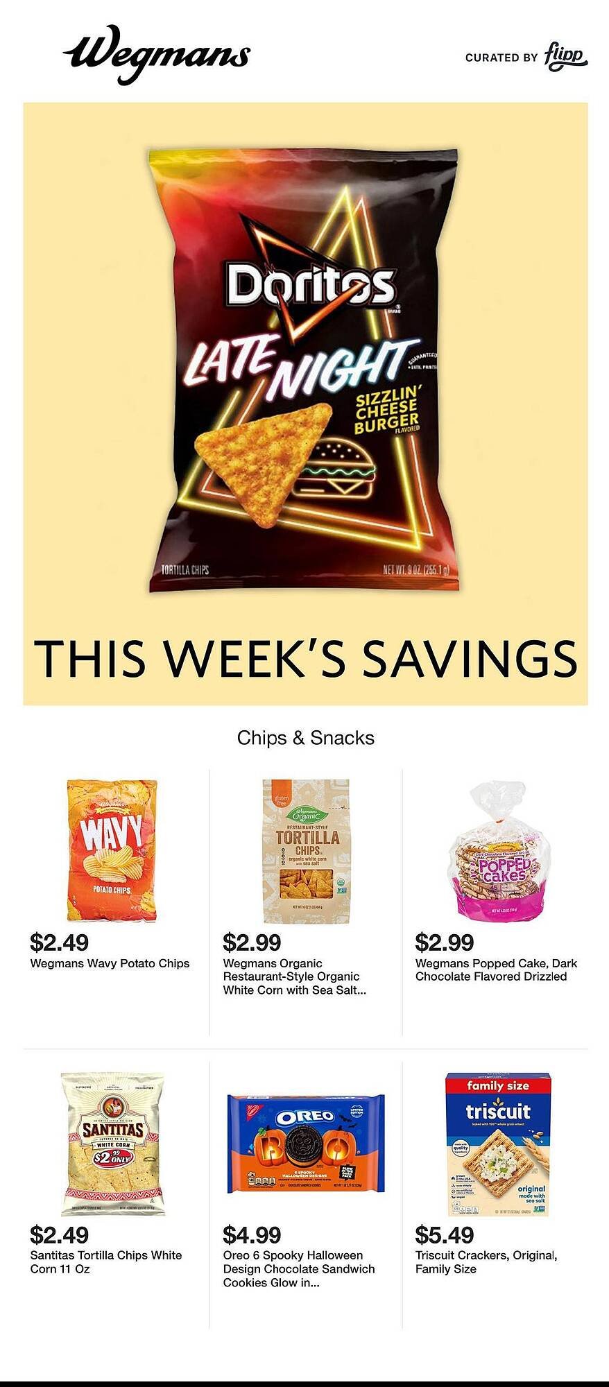 Wegmans flyer (2025-09-23 - 2025-10-06) | 1