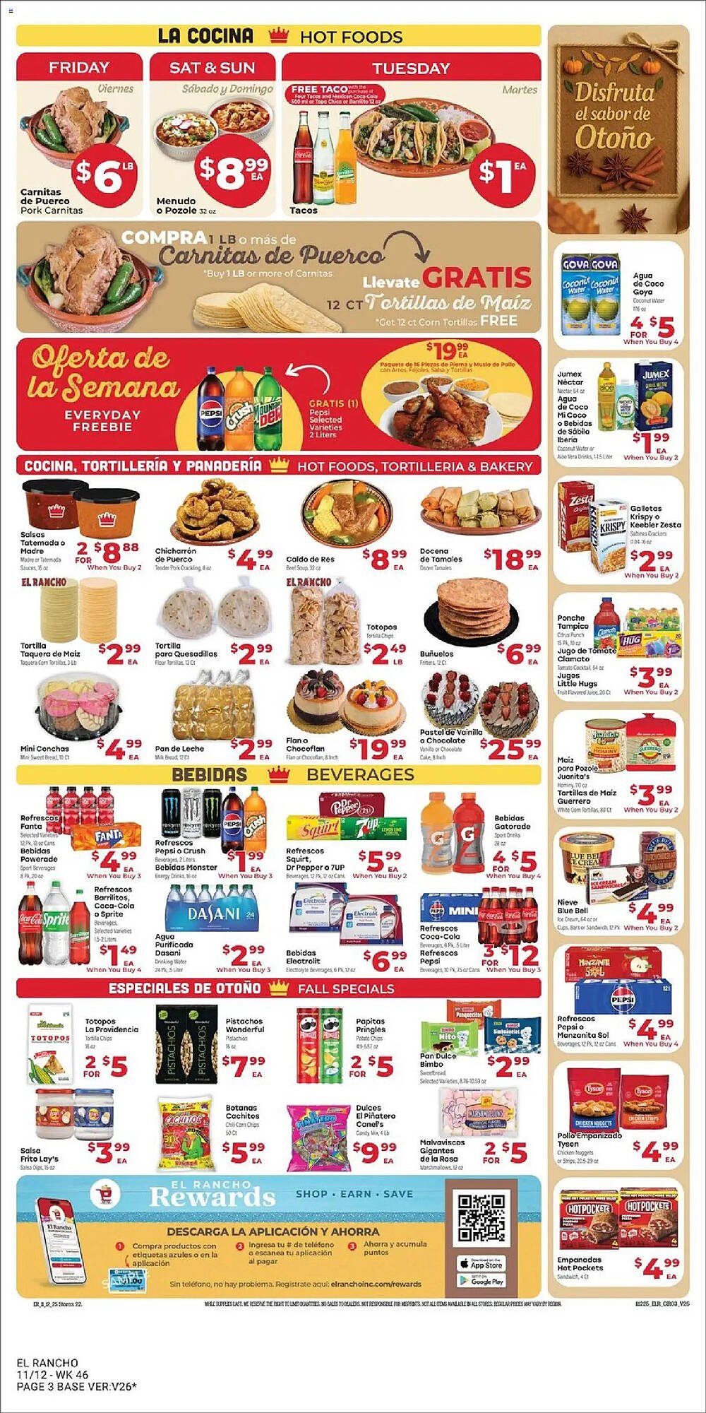 Supermercado El Rancho weekly ad (2025-11-12 - 2025-11-19) | 3