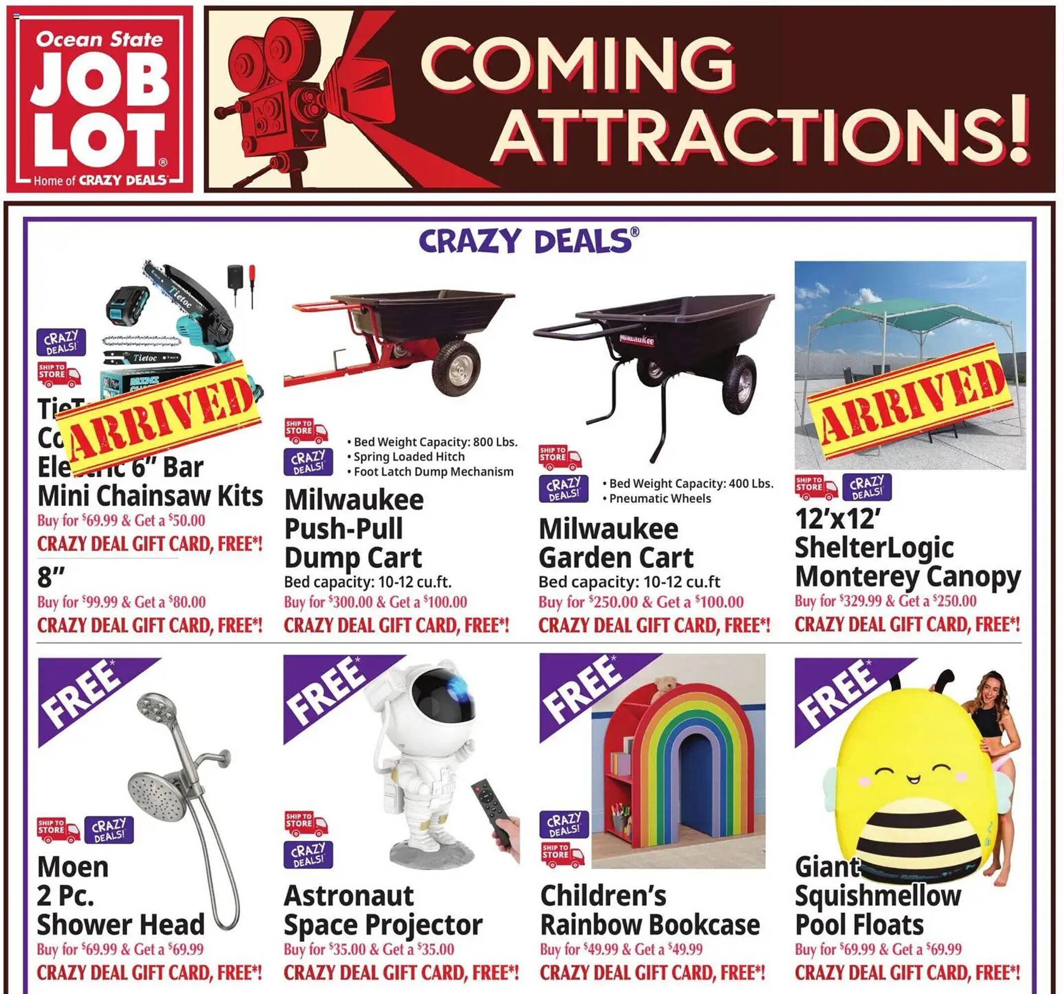 Ocean State Job Lot flyer