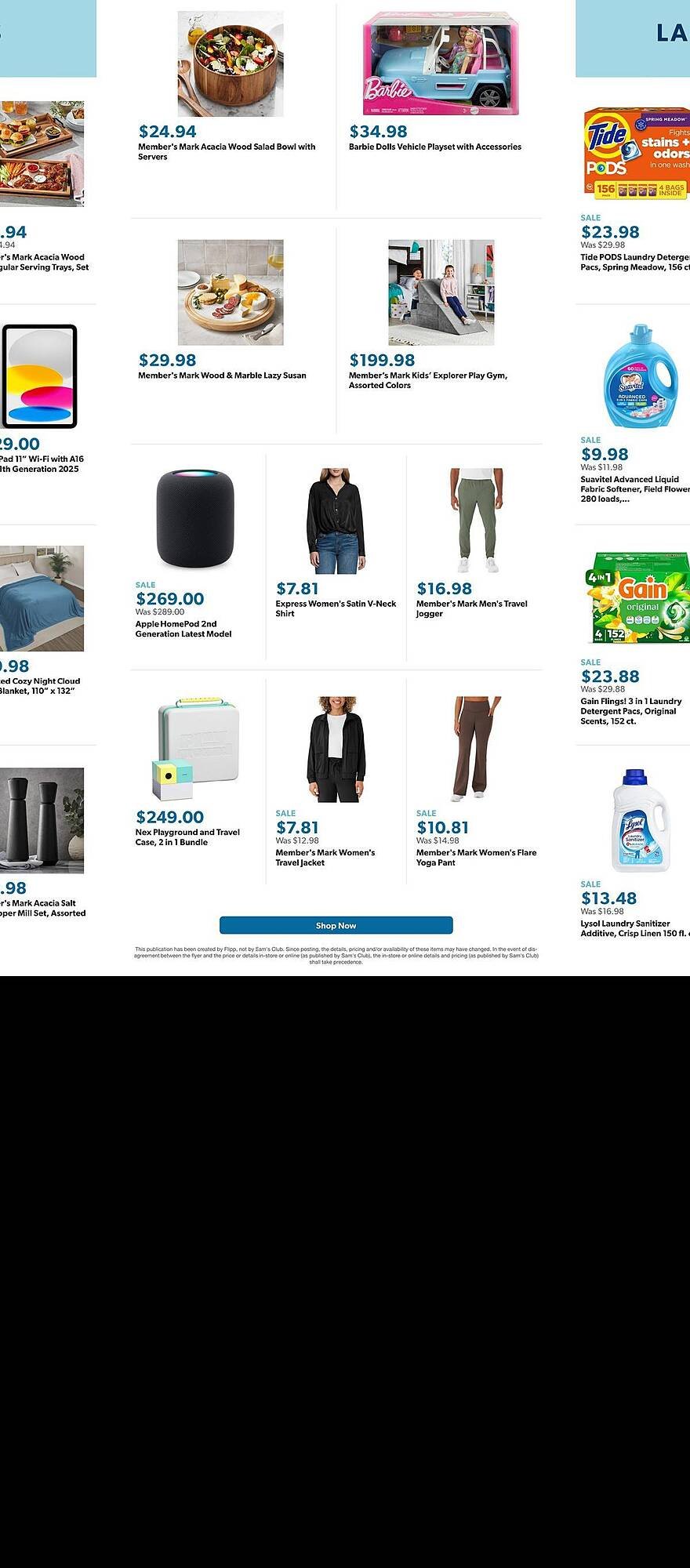 Sam's Club weekly ad