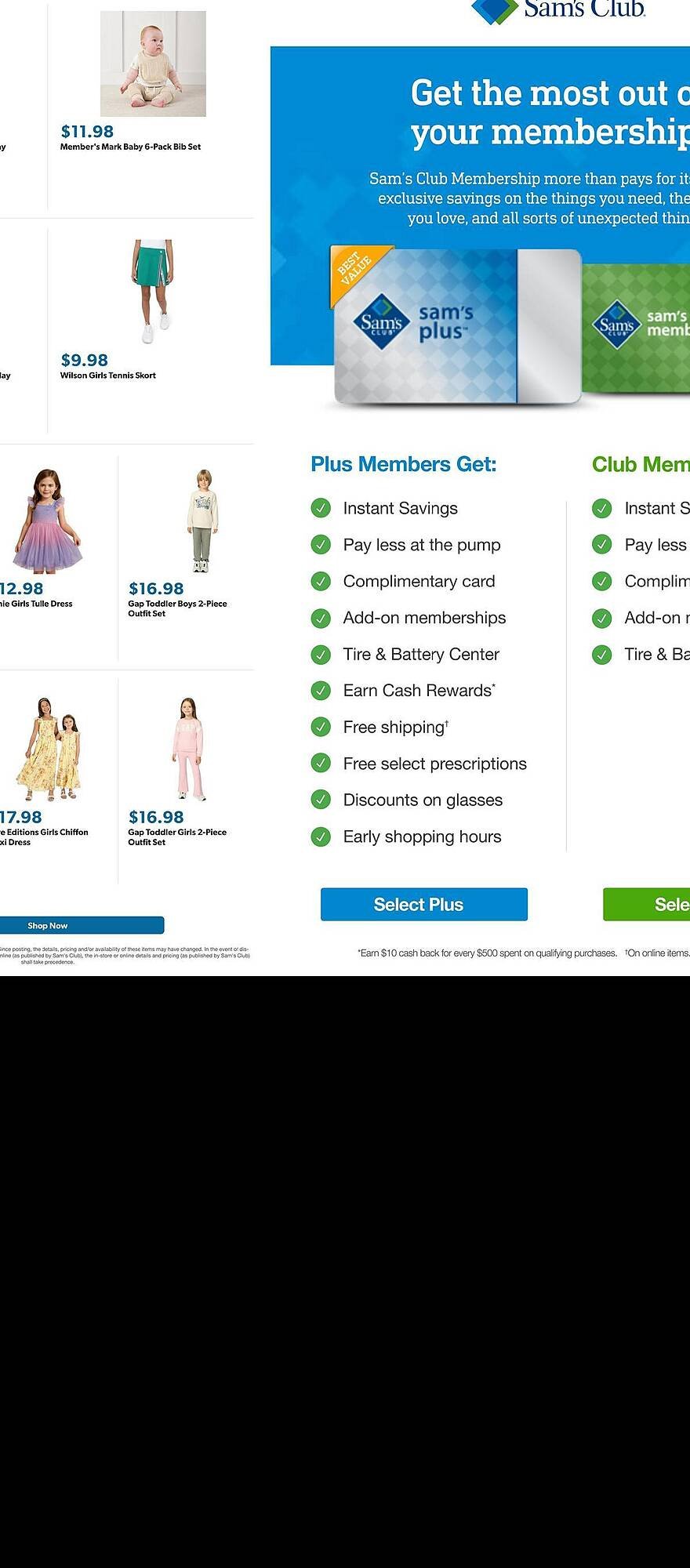 Sam's Club weekly ad