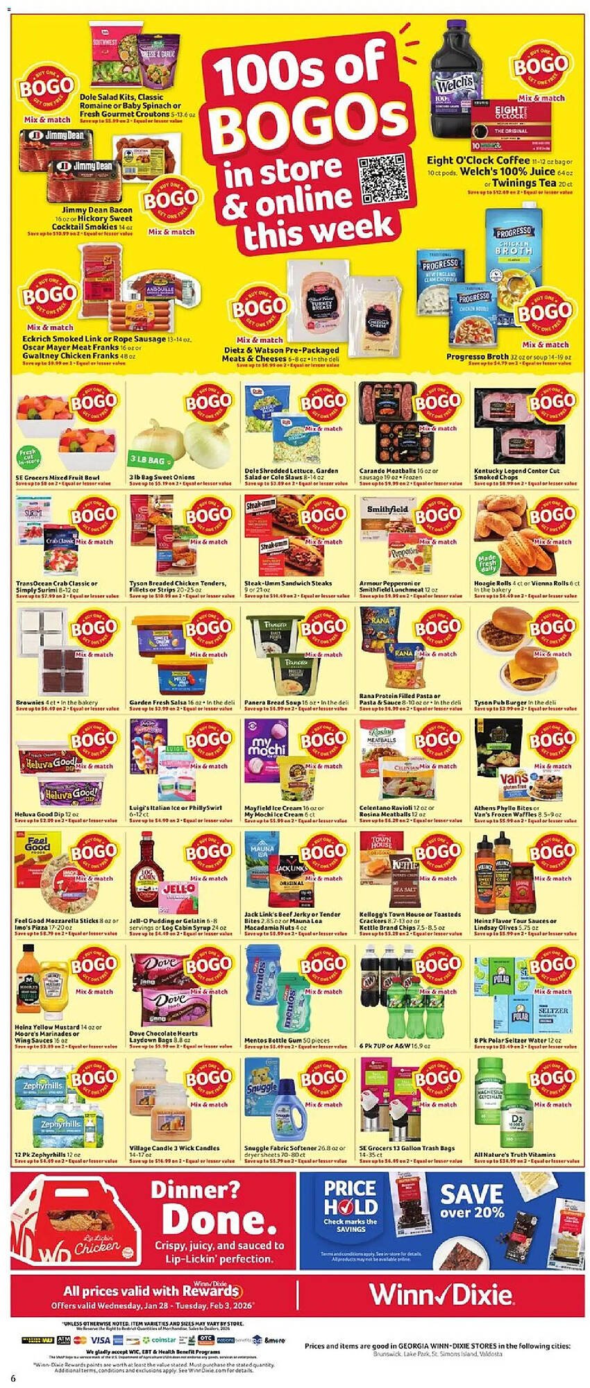 Winn Dixie weekly ad
