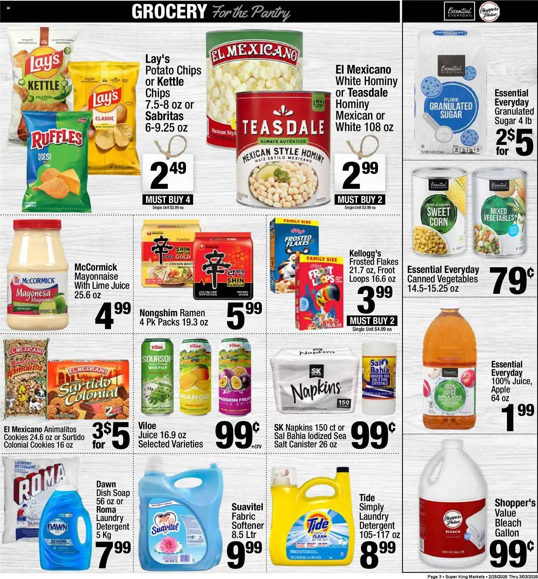 Super King Markets weekly ad