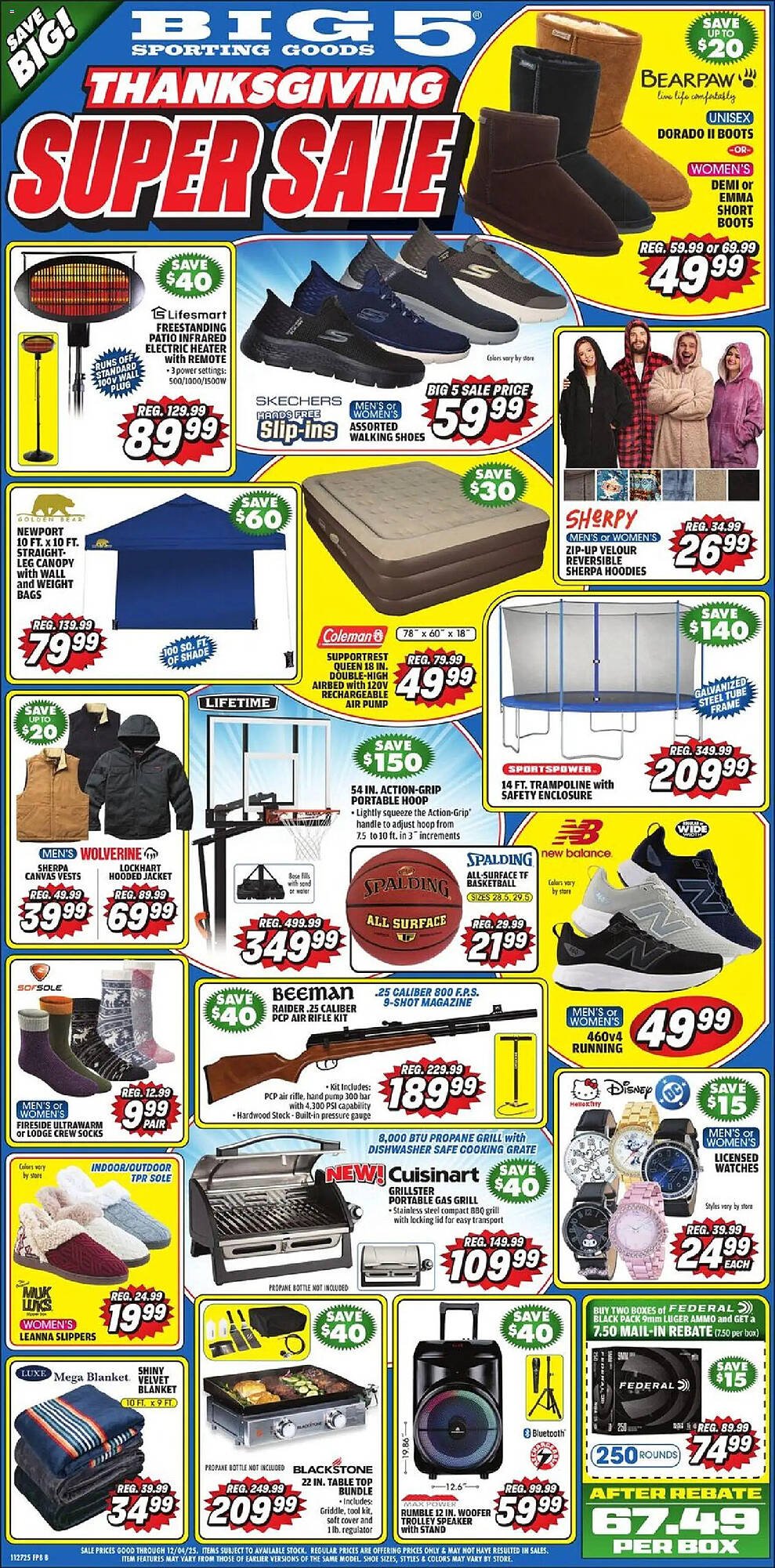 Big 5 weekly ad