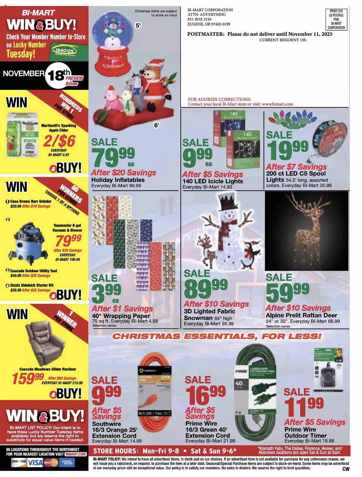 Bi-Mart weekly ad (2025-11-11 - 2025-11-25) | 12