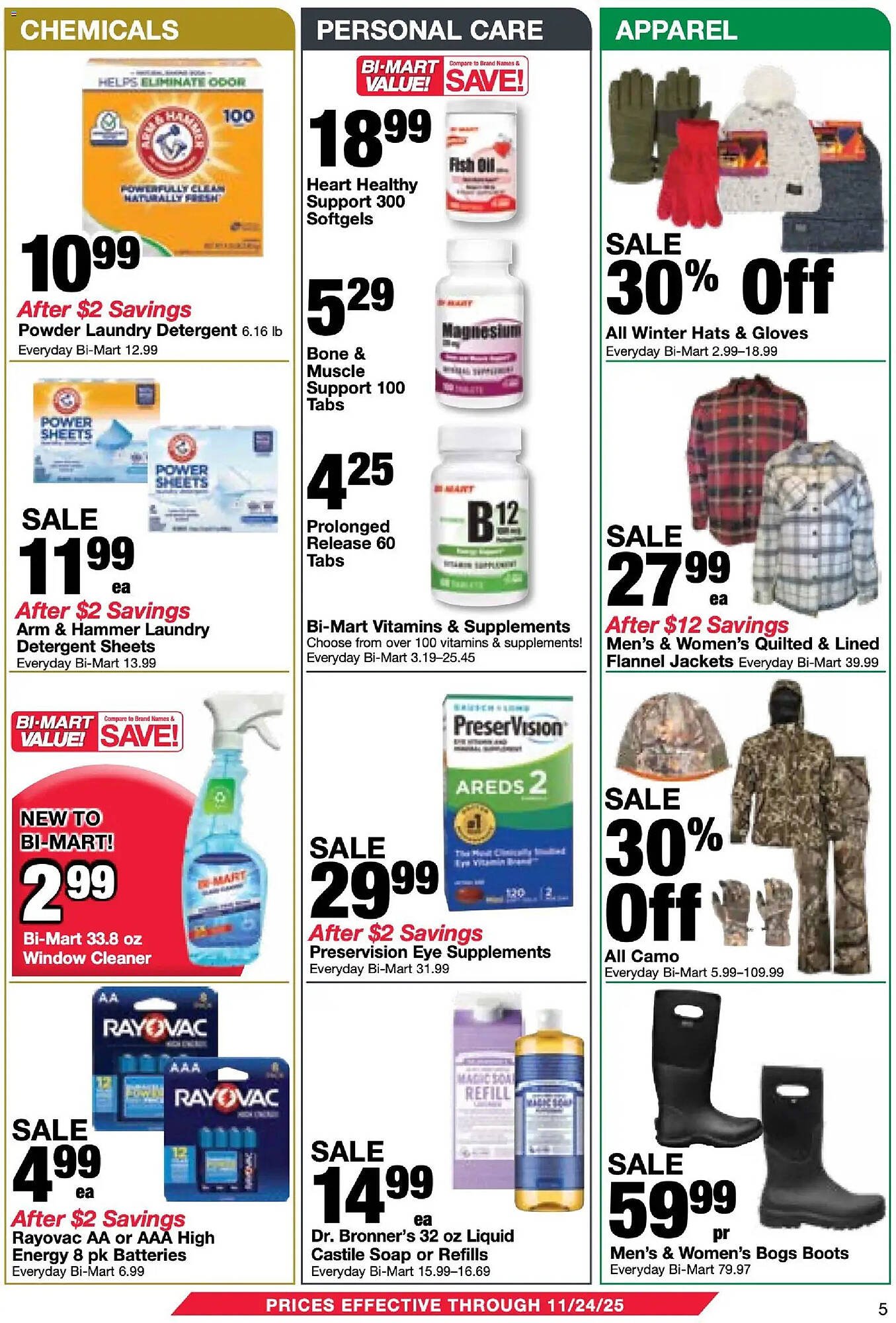 Bi-Mart weekly ad (2025-11-11 - 2025-11-25) | 5